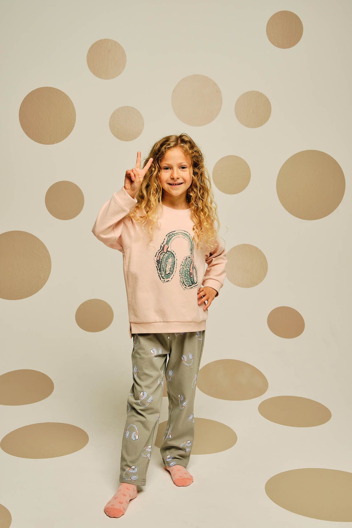 Hays Kız Çocuk Pamuklu Uzun Pijama Takımı