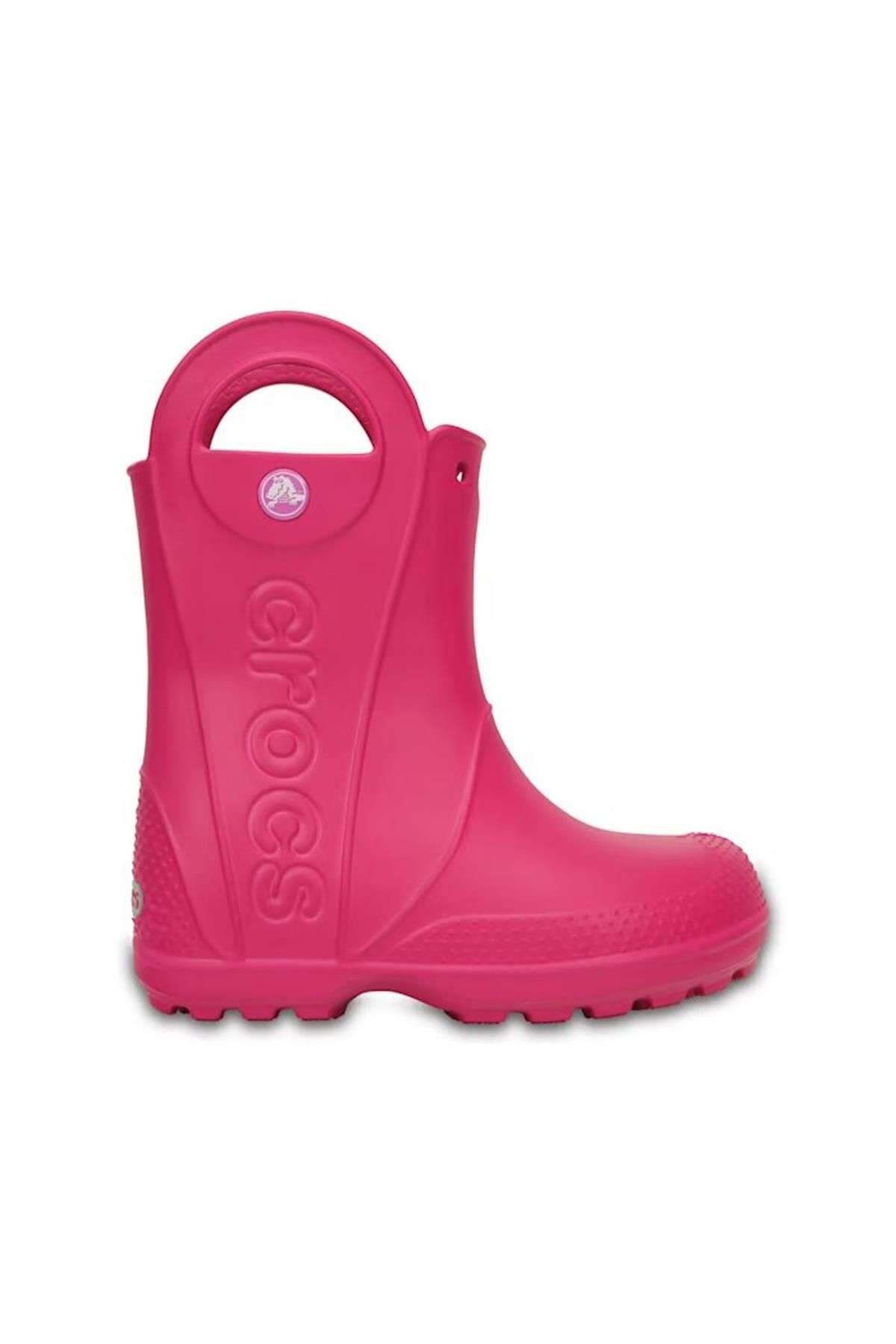 Crocs Handle It Rain Boot Çocuk Yağmur Botu 12803-6x0 Candy Pink
