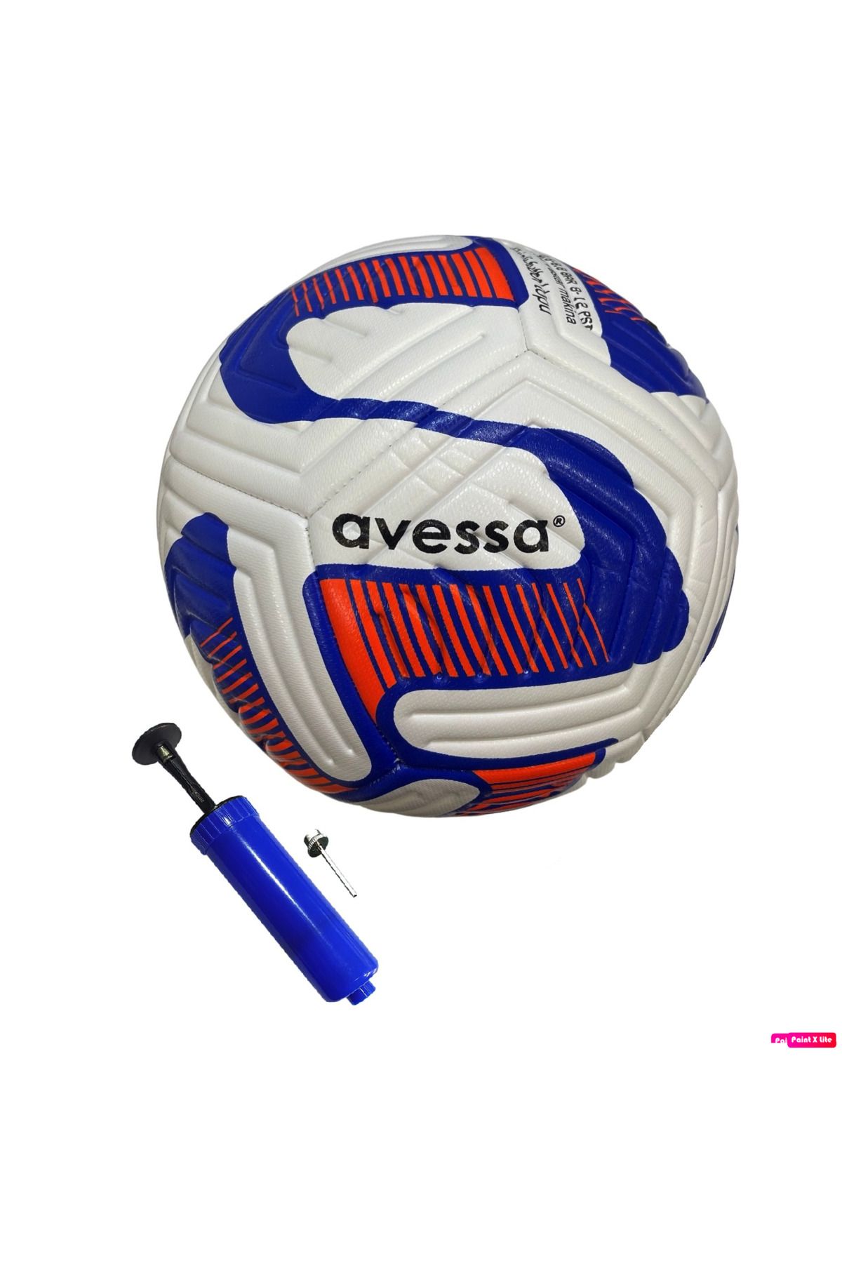 Avessa FT-900 4 Astar 420 Gr No:5 Futbol Maç Topu Orta Sertlikte Halı Saha Maç Topu + Top Pompası