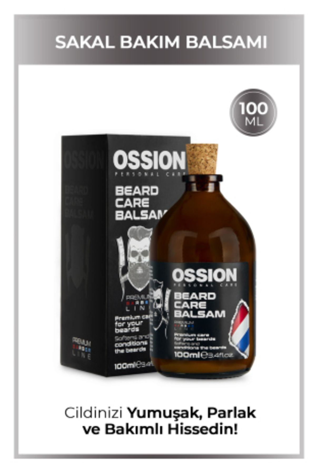Ossion Premium Barber Line Sakal Balsamı 100 ml