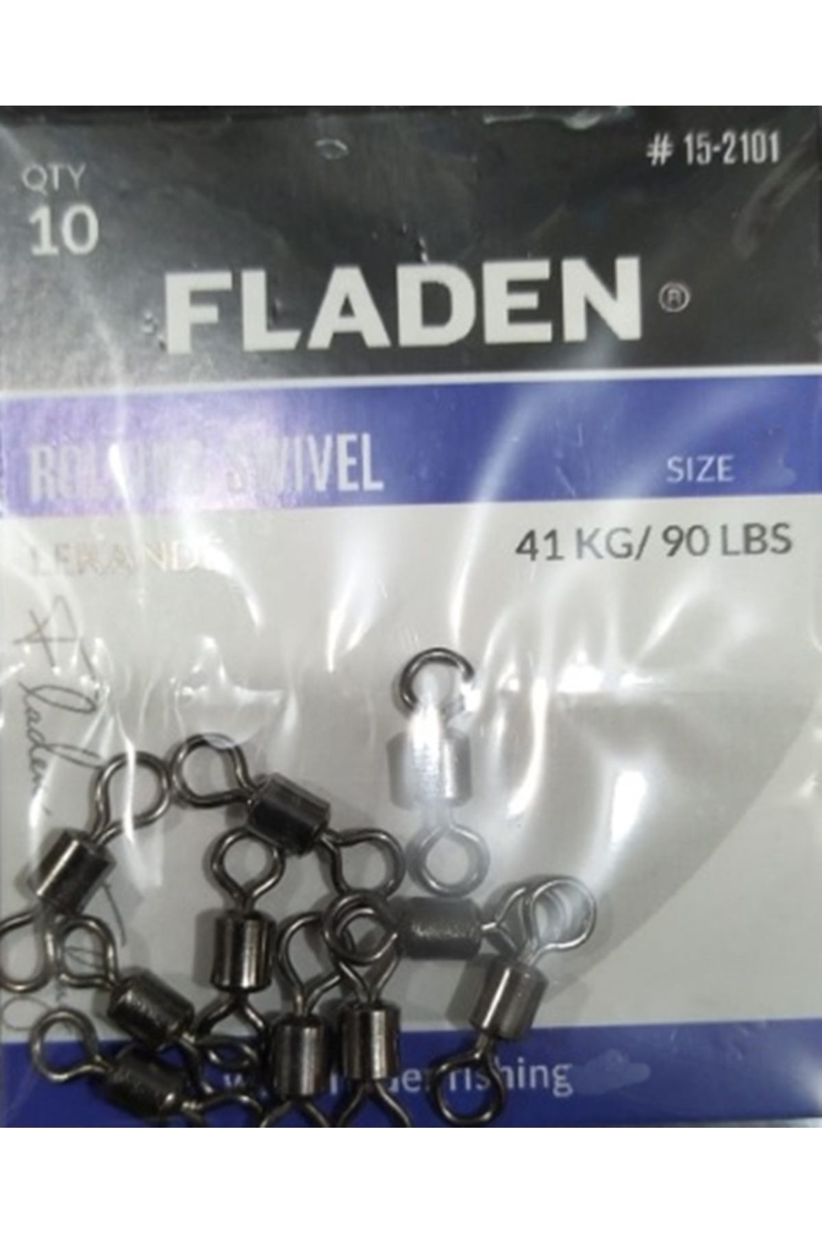 FLADEN - Fırdöndü-rollıng Swıvel- 4/0- Numara Paket
