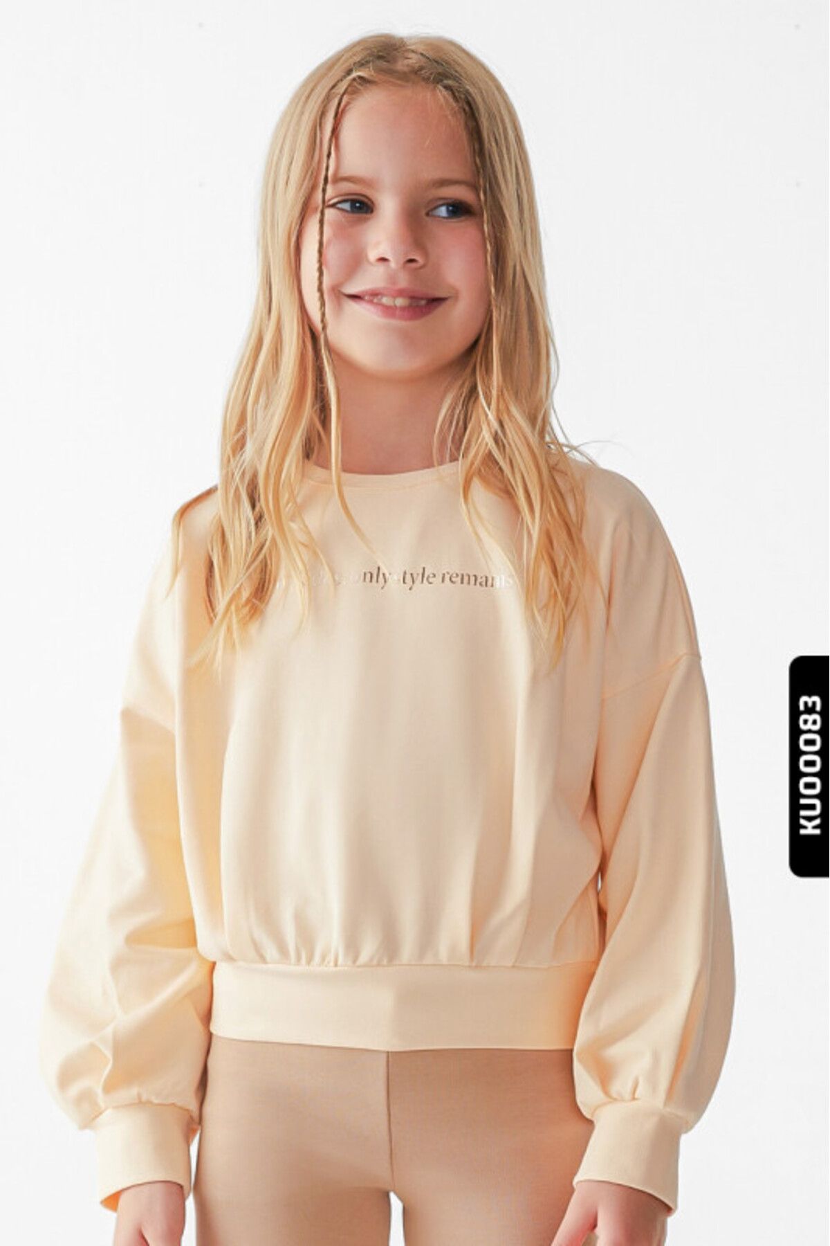 Nk Kids Kız Çocuk Fashion Sweatshirt 4-8 Yaş 35545