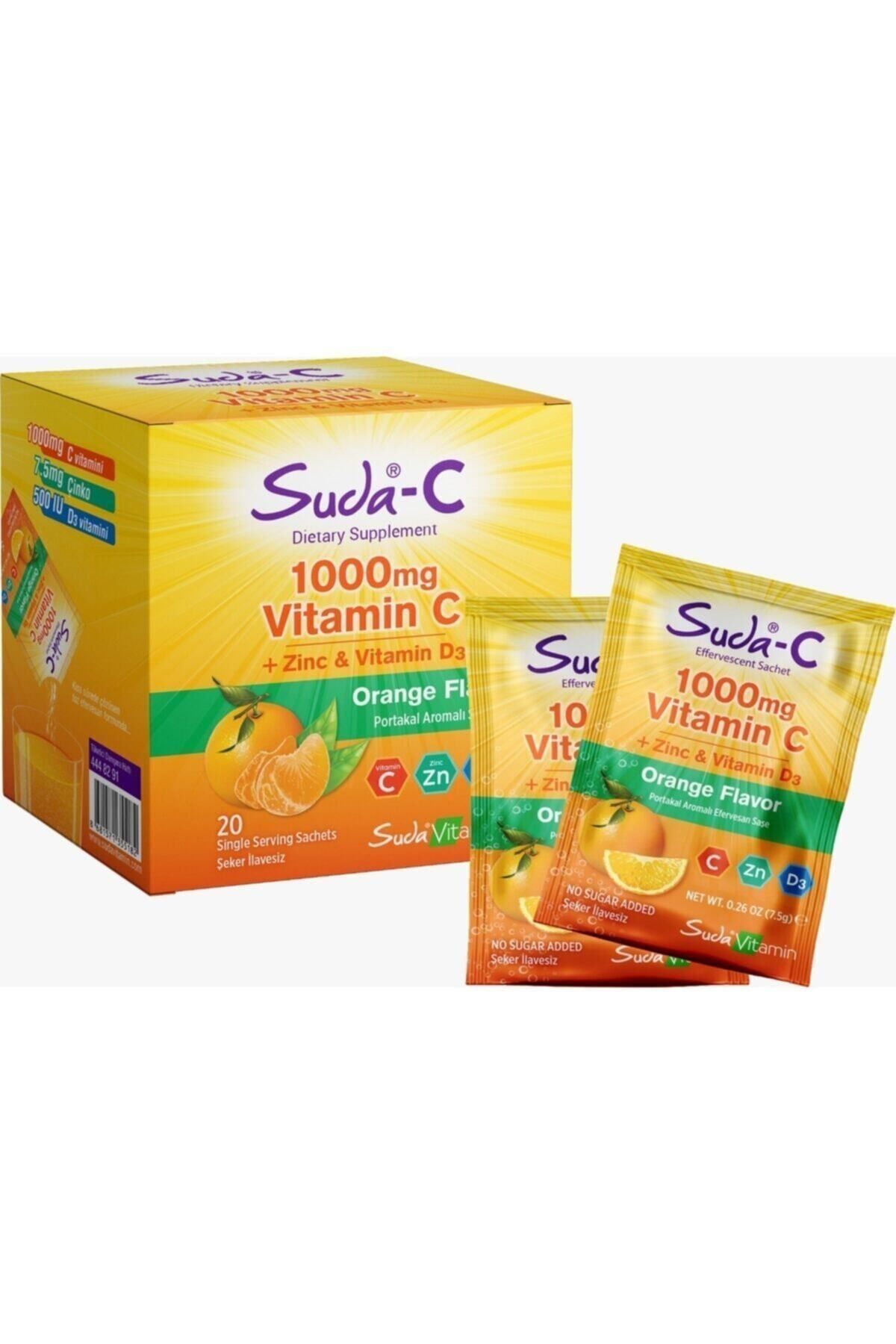 Suda Collagen Vitamin C 1000 Mg Zinc Ve Vitamin D3 20 Şase
