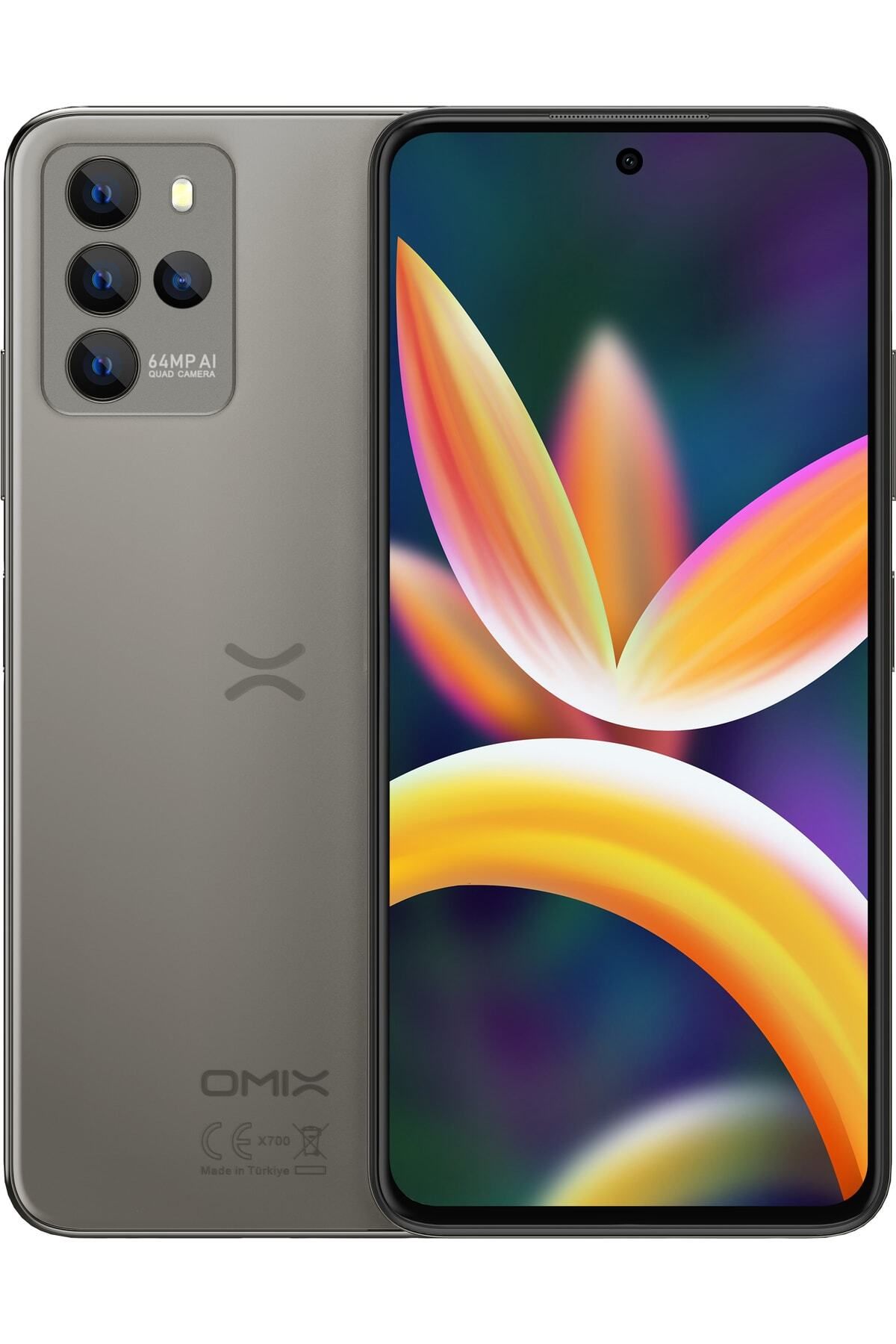 omix X700 8 8 256 GB Grafit (Türkiye Garantili)