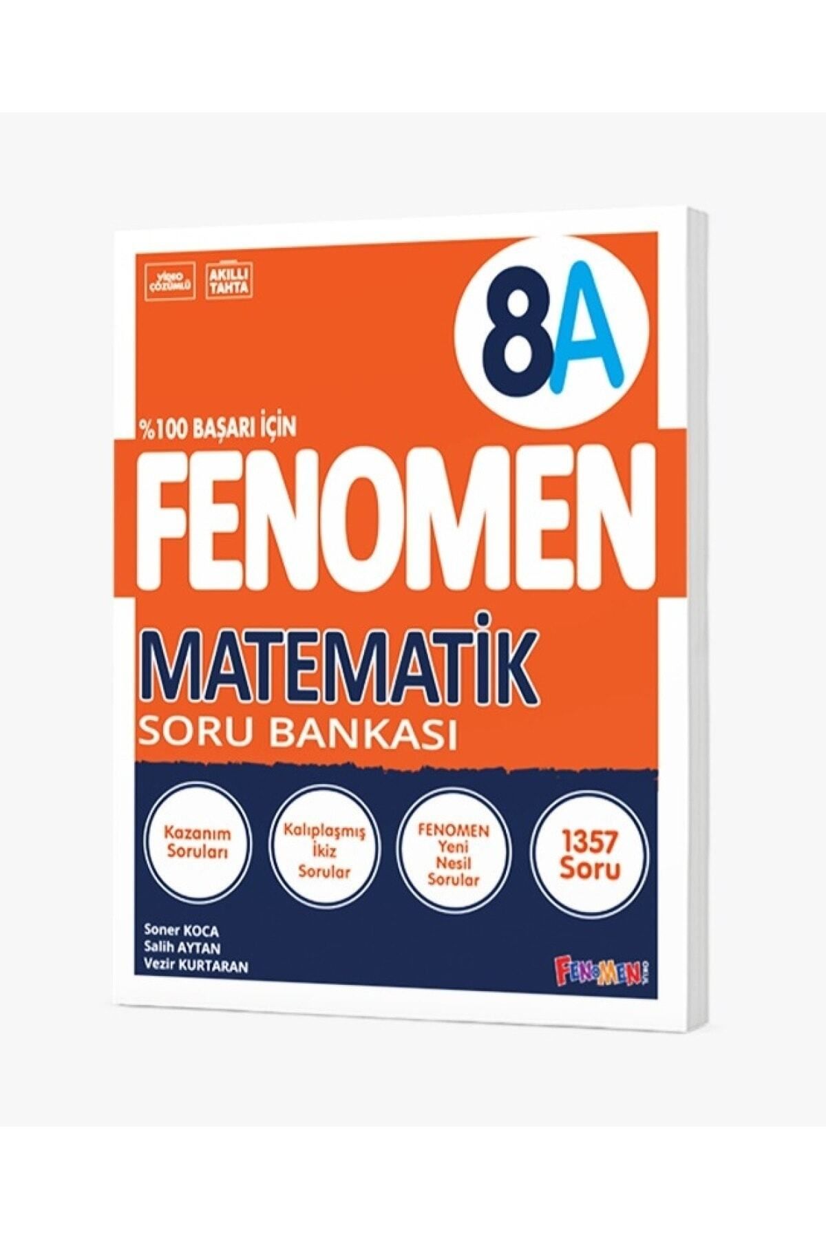 Kurmay Yayınları FENOMEN 8. SINIF MATEMATİK A SORU BANKASI