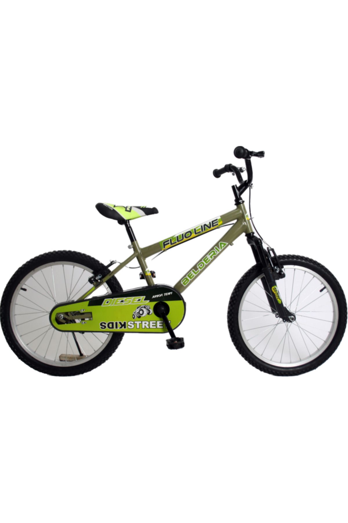 SLB-X6 Salman Bisiklet 20 Jant Vitessiz Ön Amortisörlü Çocuk Bisikleti