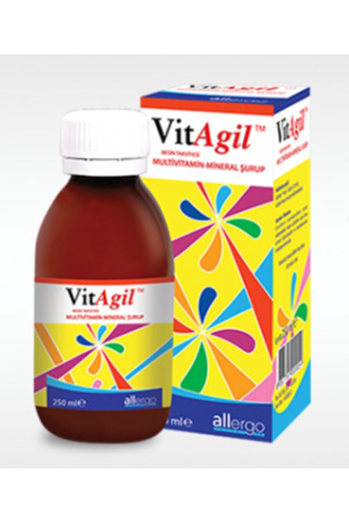 Allergo Vitagil Multivitamin Multimineral Şurup 250 ml