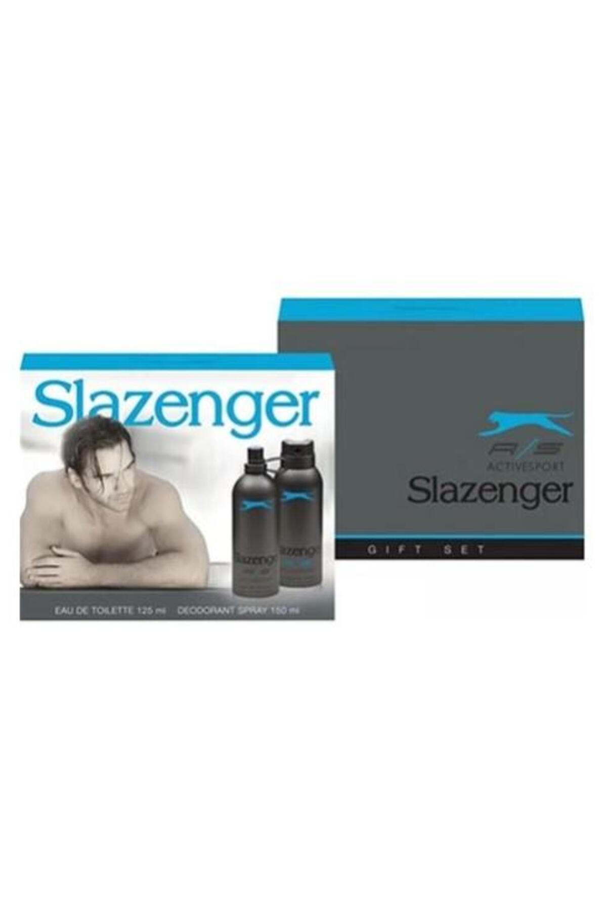 Slazenger Edt 125ml Erkek Parfüm   150ml Erkek Deodorant  Set  5552555206271
