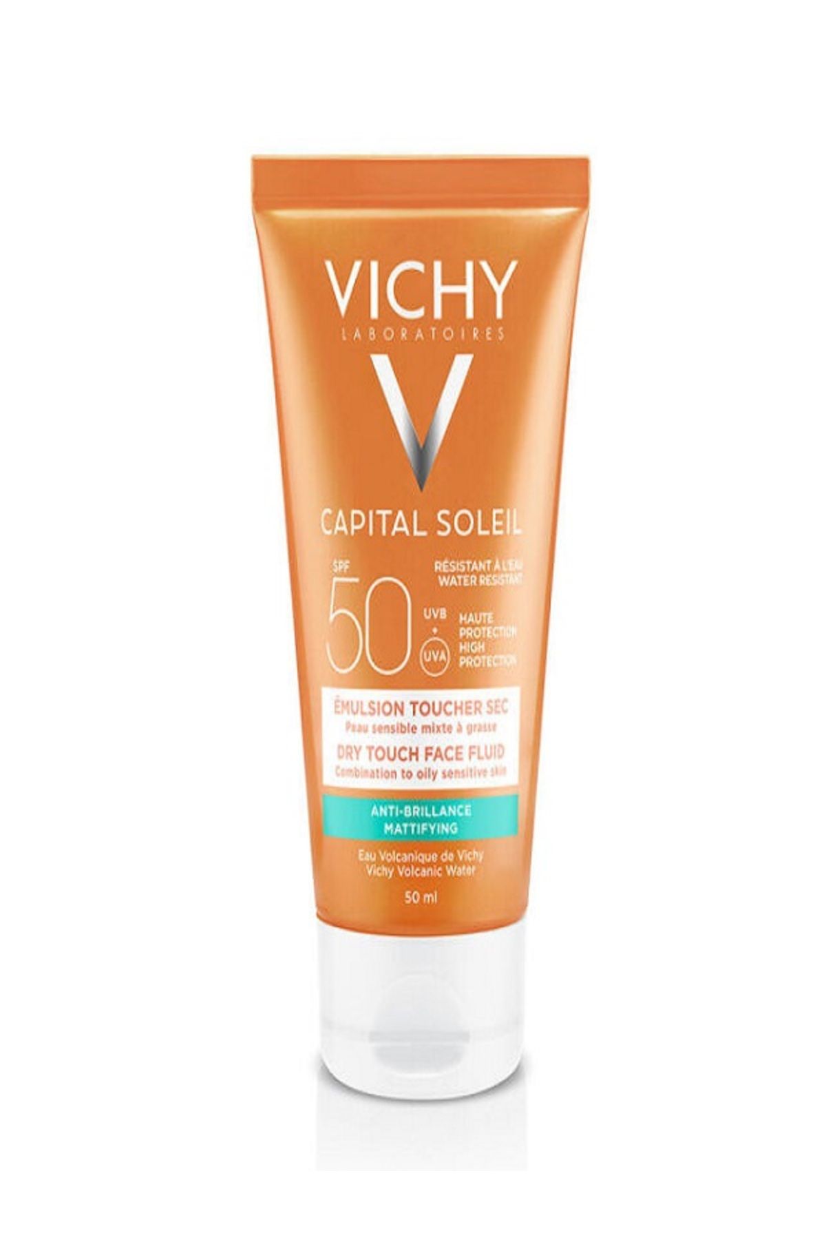 Vichy Capital Soleil SPF 50+ Mattifying Face Fluid - Yağlı Cilt Güneş Koruyucu 50ml