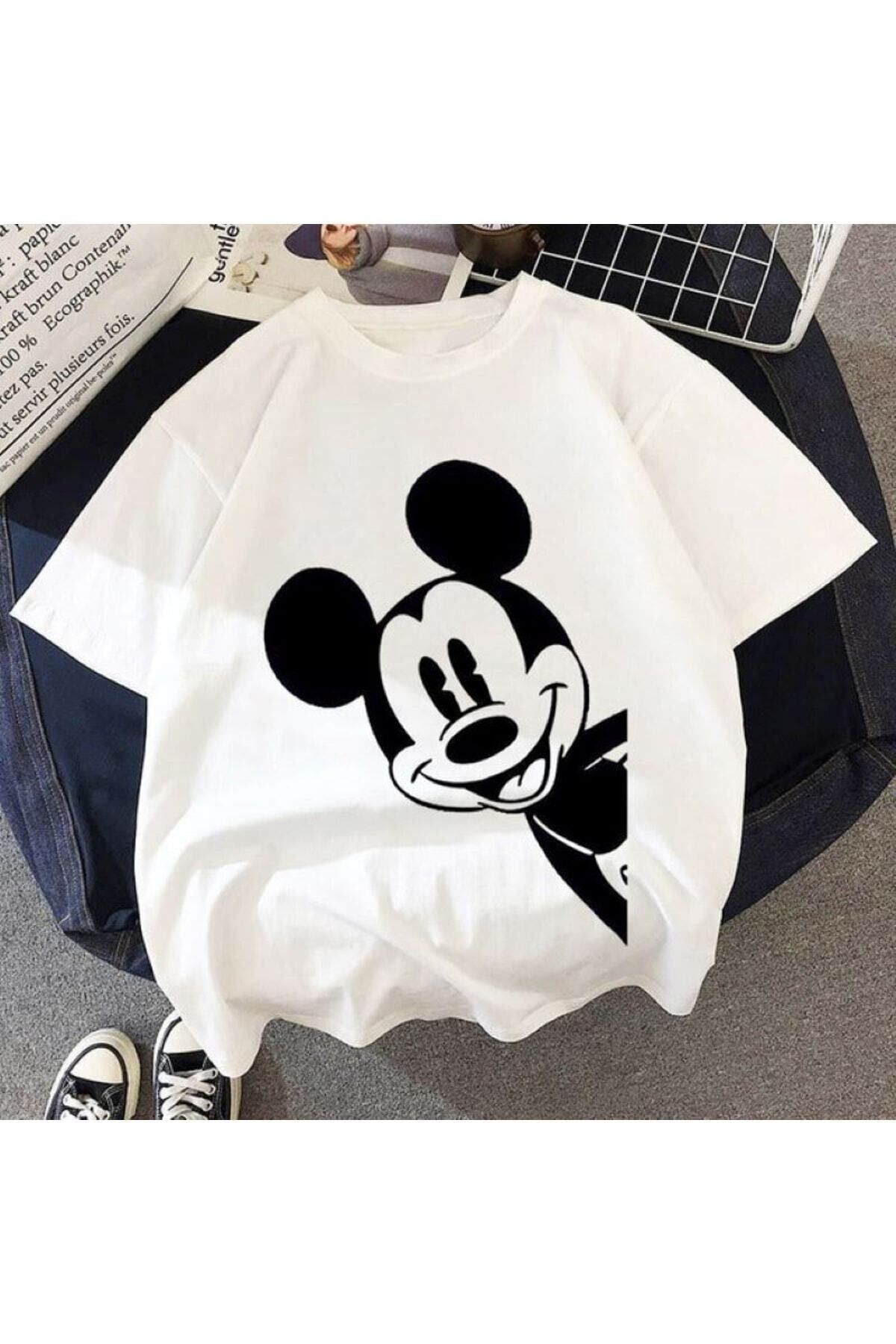 npLStore Mickey Baskılı Çocuk Tişört 2yaş/15yaş Arası