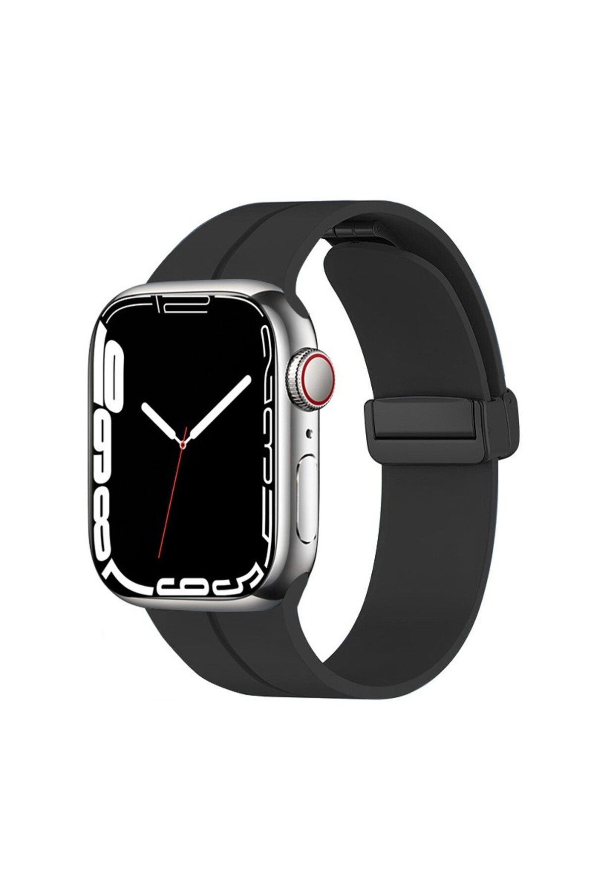 CONOCER Apple Watch 42-44-45-49mm Manyetik Mıknatıslı Tokalı Kordon 1/2/3/4/5/6/se/7/8/ultra/ultra 2