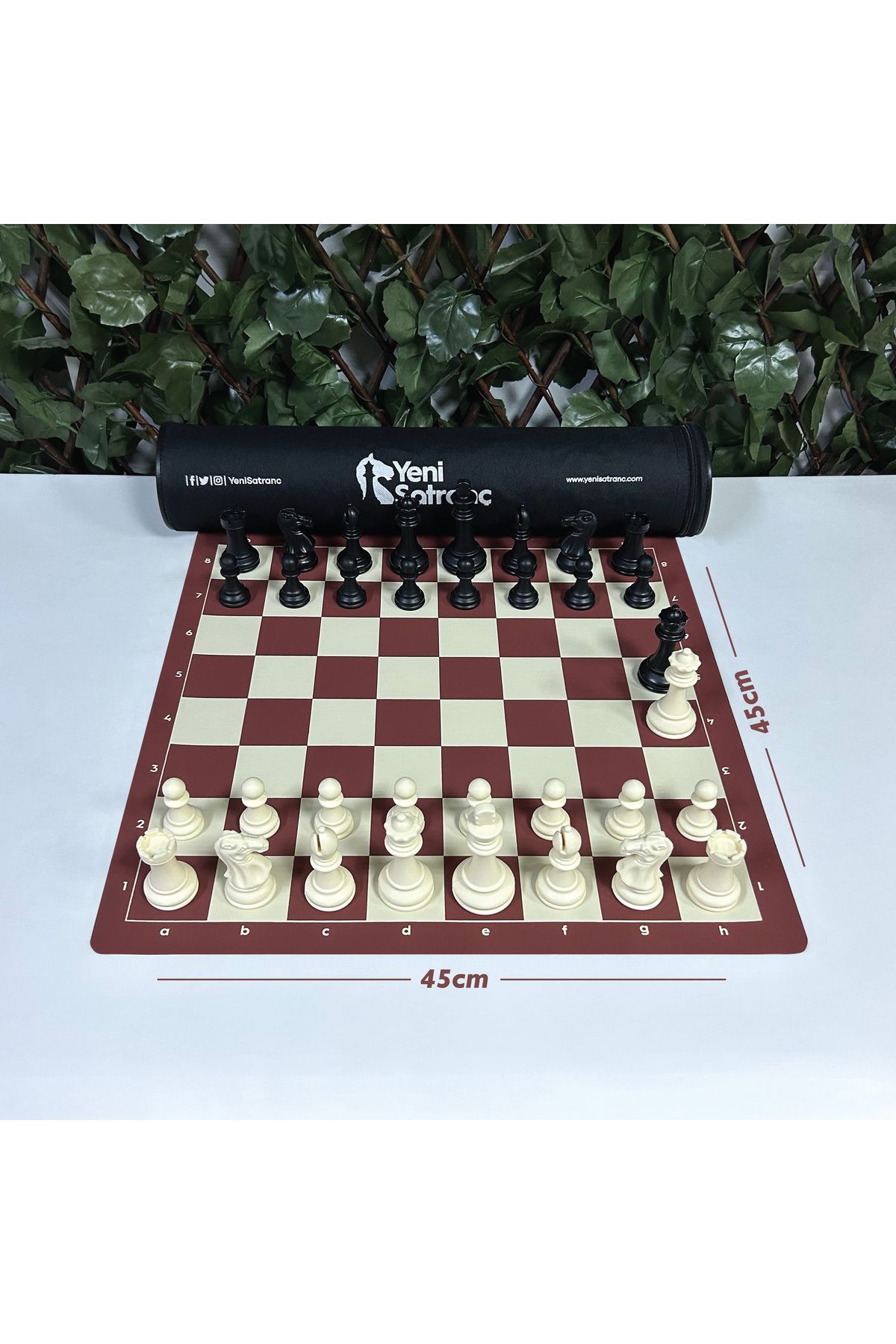 Yeni Satranç Profesyonel Satranç Takımı (92mm - 550gr)