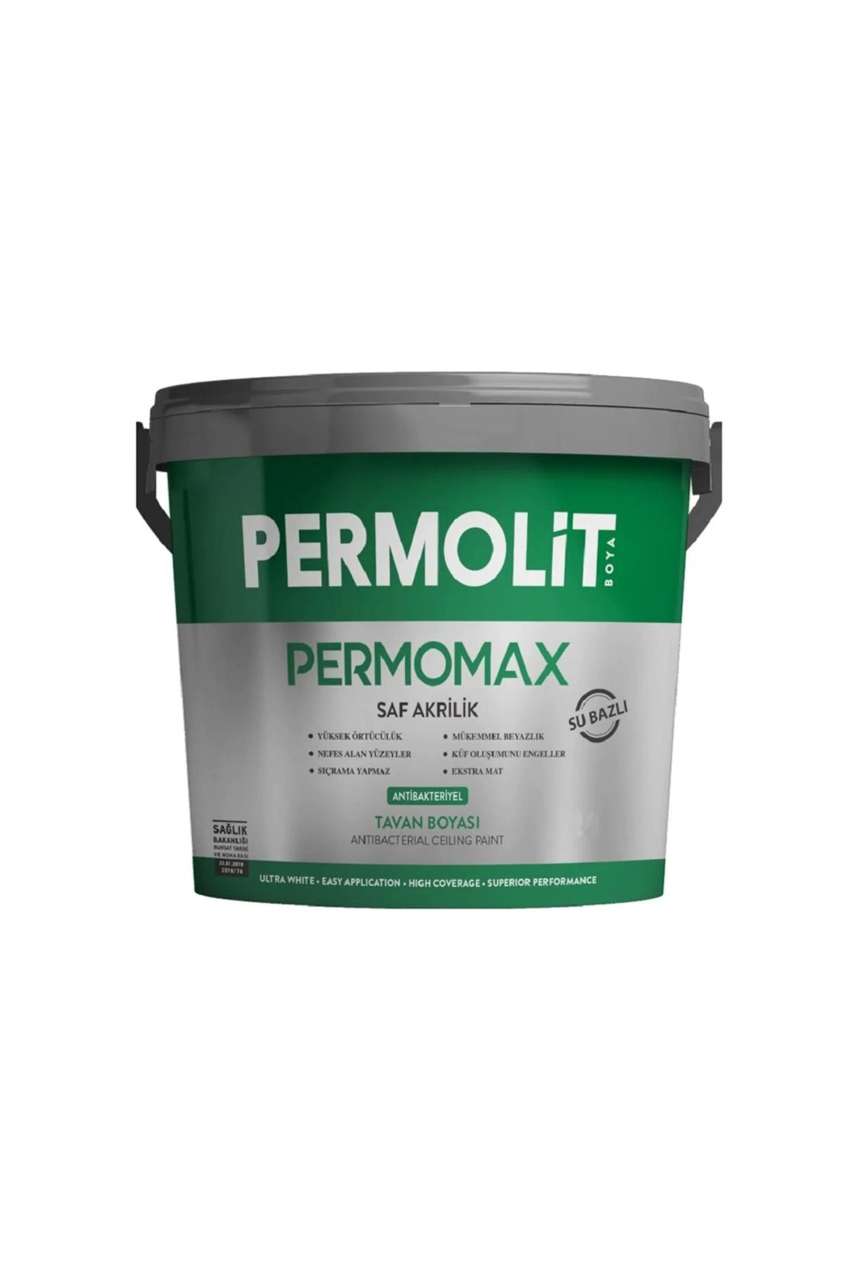 Permolit Permomax Antibakteriyel Antiküf Tavan Boyası 10kg
