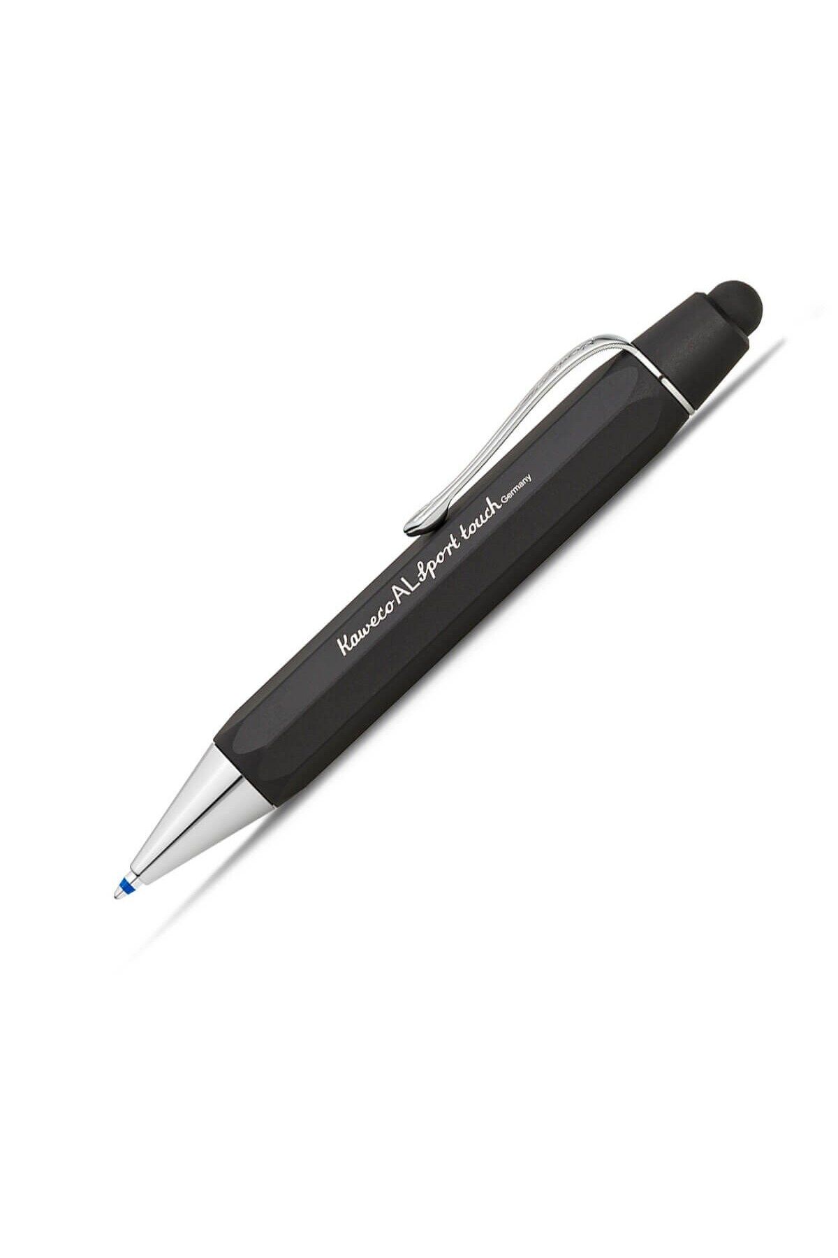 Kaweco Al Sport Touch Pen Tükenmez Kalem Stylus Mat Siyah 10000479