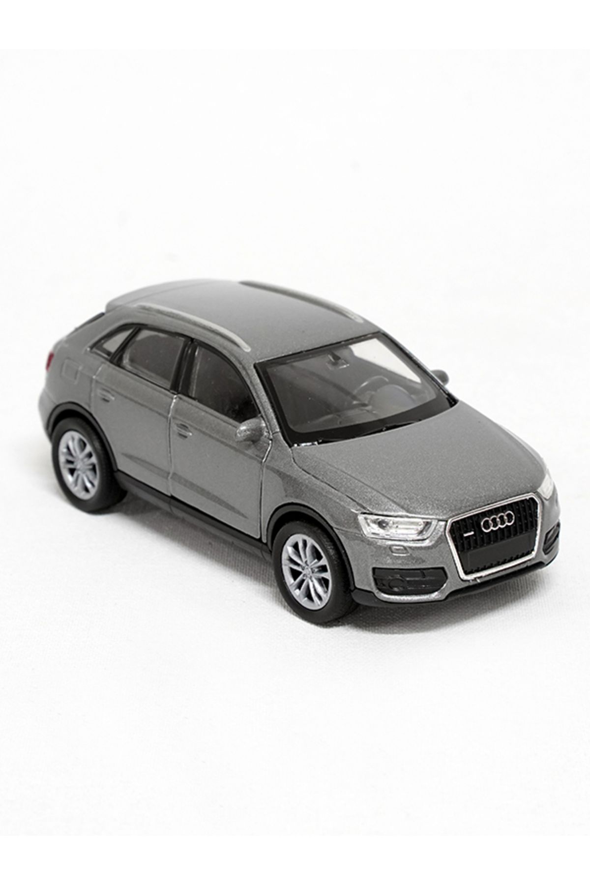 WELLY Lisanslı Audi Q3 Çek Bırak Metal Model Araba (1:32-1:34)