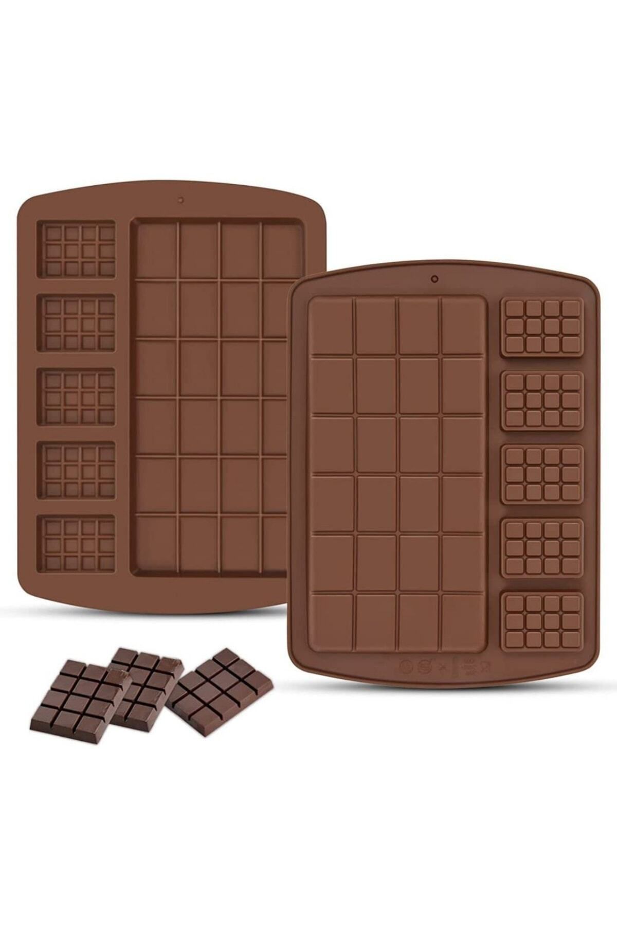 adin tasarım Tablet Çikolata Kalıbı Silikon Kalıp Çikolata Sabun Kokulu Taş Epoksi Kalıbı Mum Buz Silikon Kalıbı