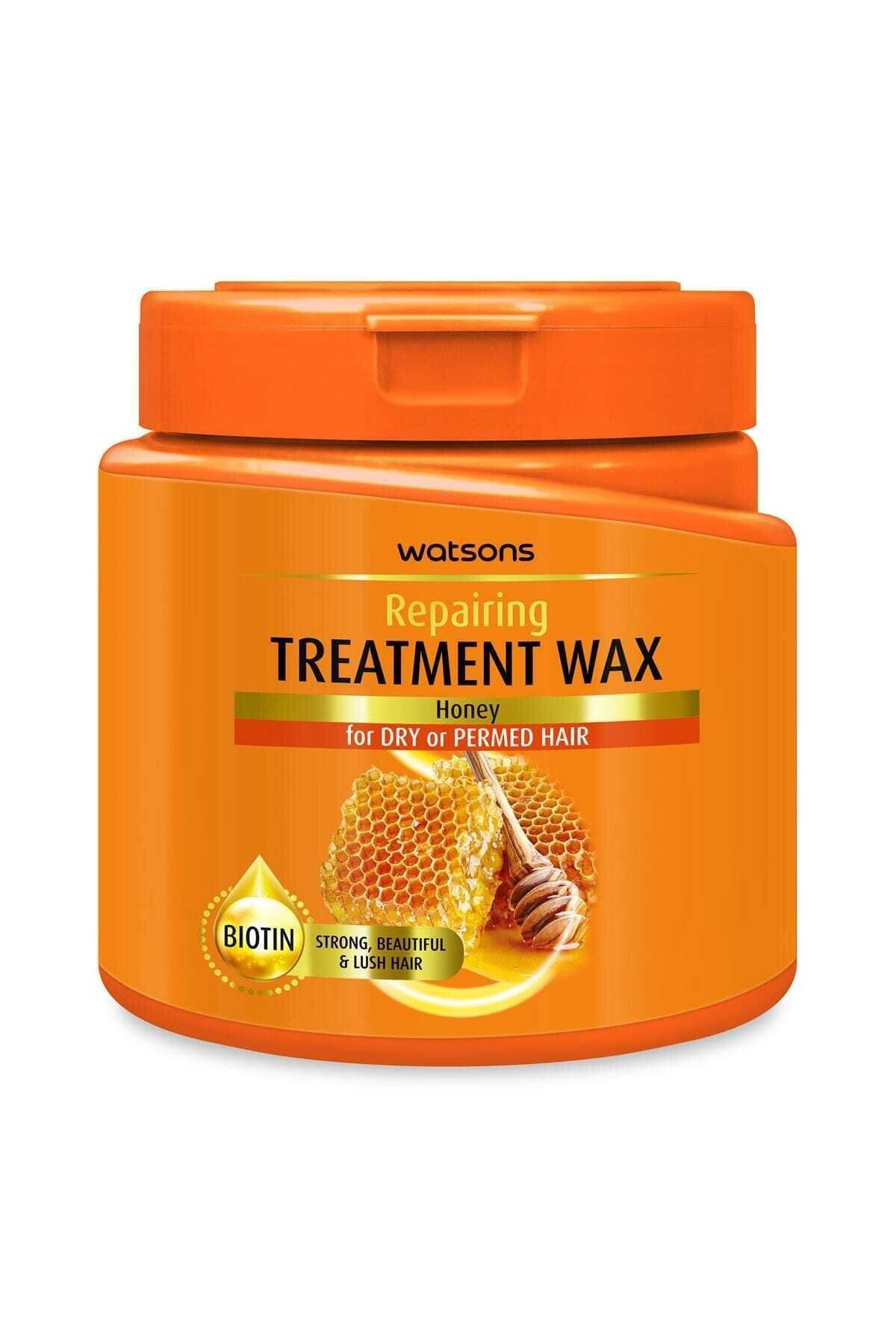 Watsons Honey Repairing Treatment Wax 500 Ml 4894532462957