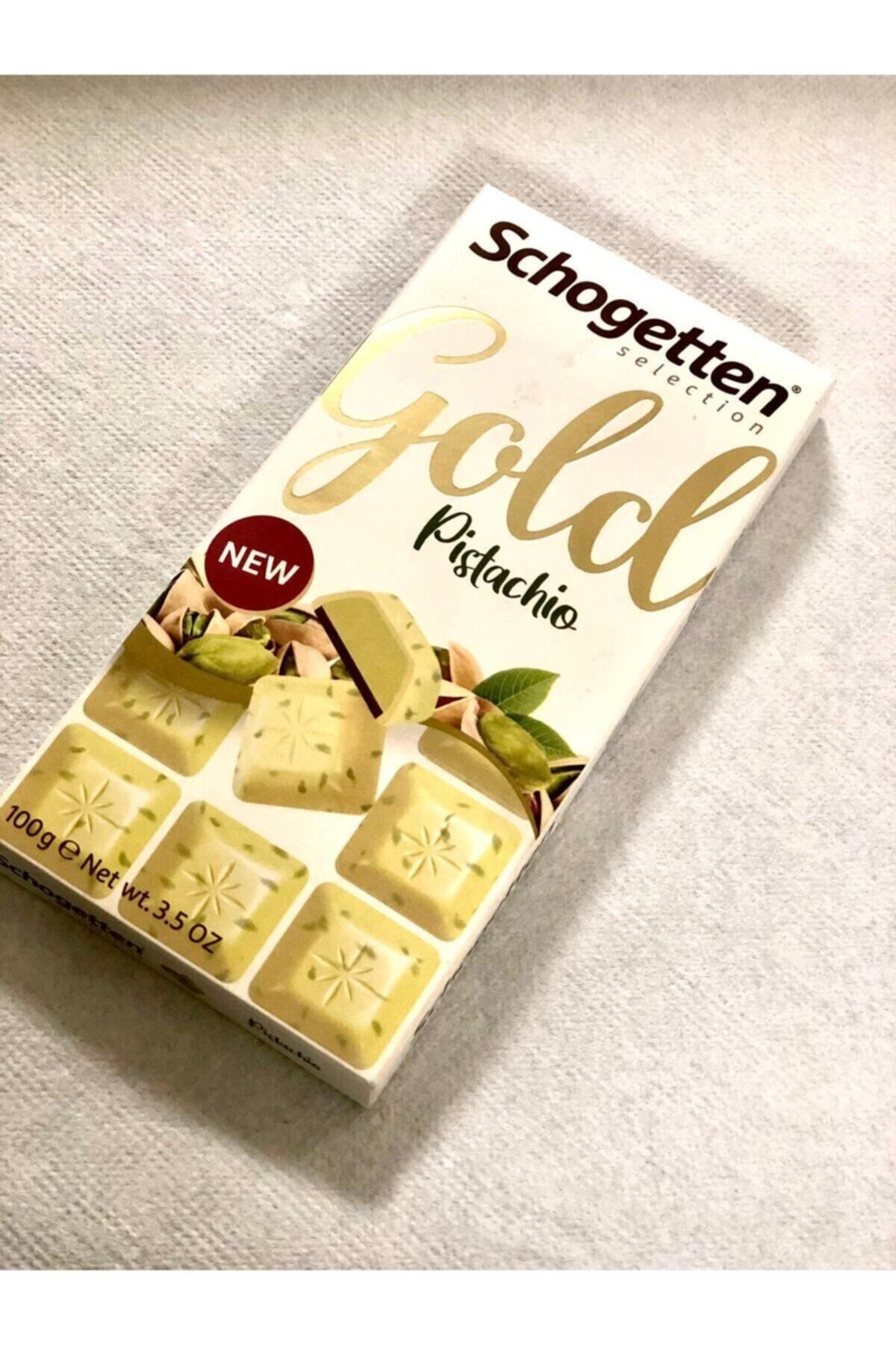 Schogetten Selection Gold Antep Fıstıklı Pistachio Çikolata 100g