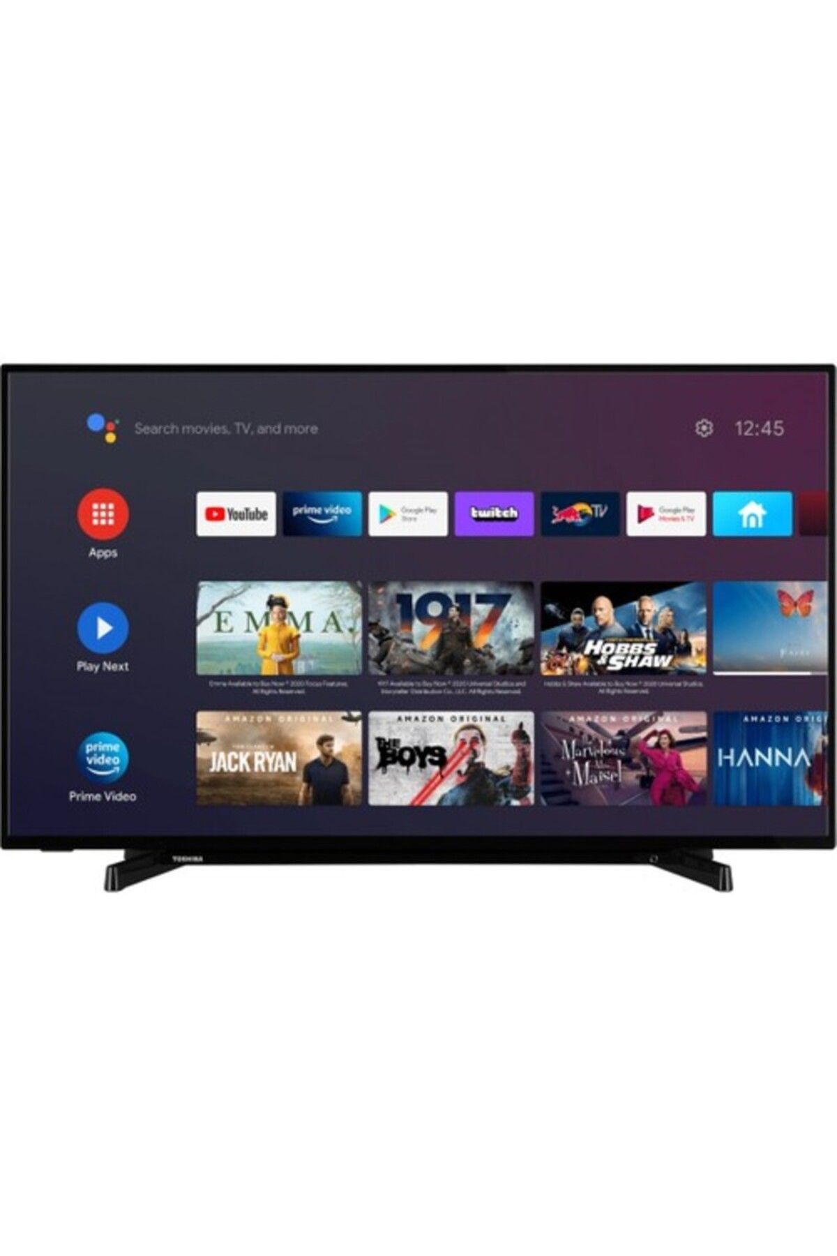 Toshiba 50UA3D63DT 50" 126 Ekran Uydu Alıcılı 4K Ultra HD Android Smart LED TV