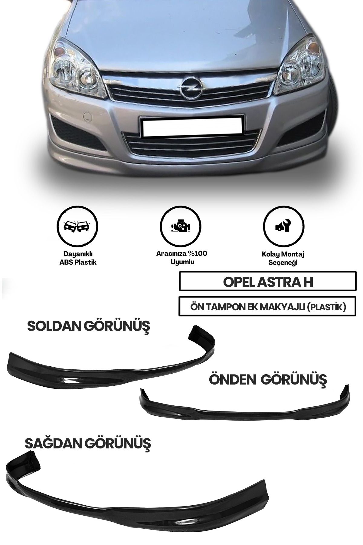 Opel Astra H Ön Ek Makyajlı (plastik)