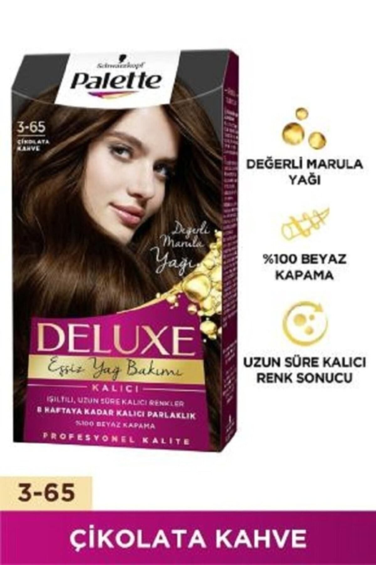 paletta Palette Deluxe 3.65 Çikolata Kahve Saç Boyası