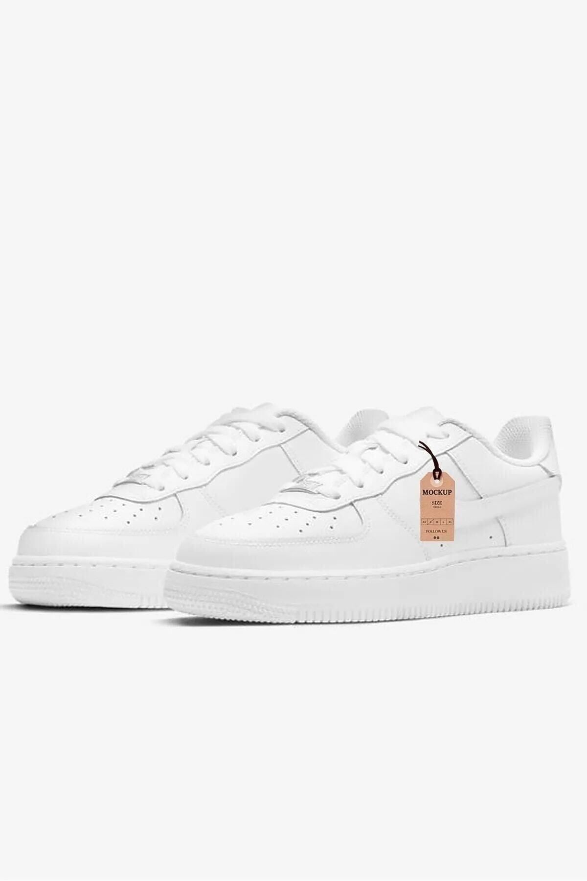 Genel Markalar Beyaz - Airforce Sneaker Spor Ayakkabı