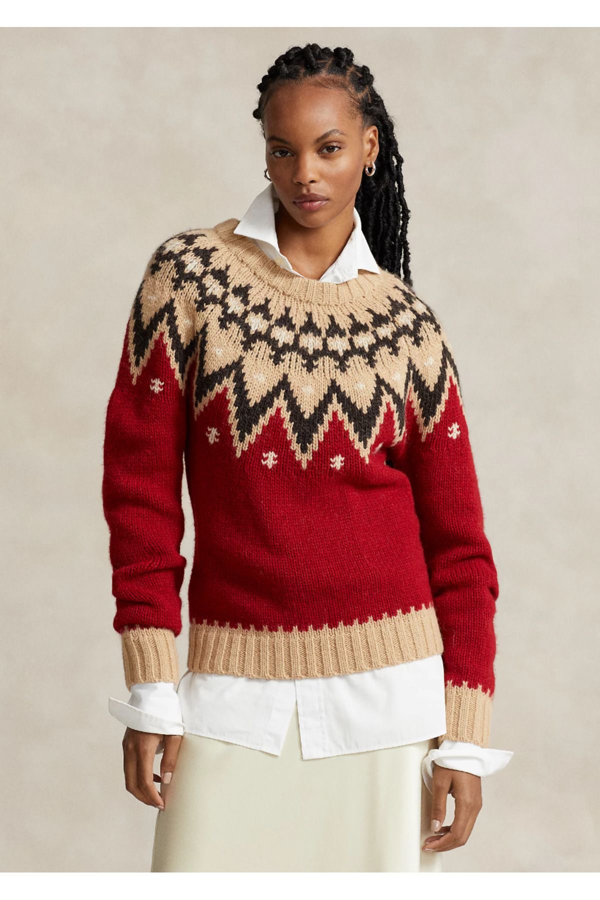 Ralph Lauren Fair Isle Wool-Blend Jumper