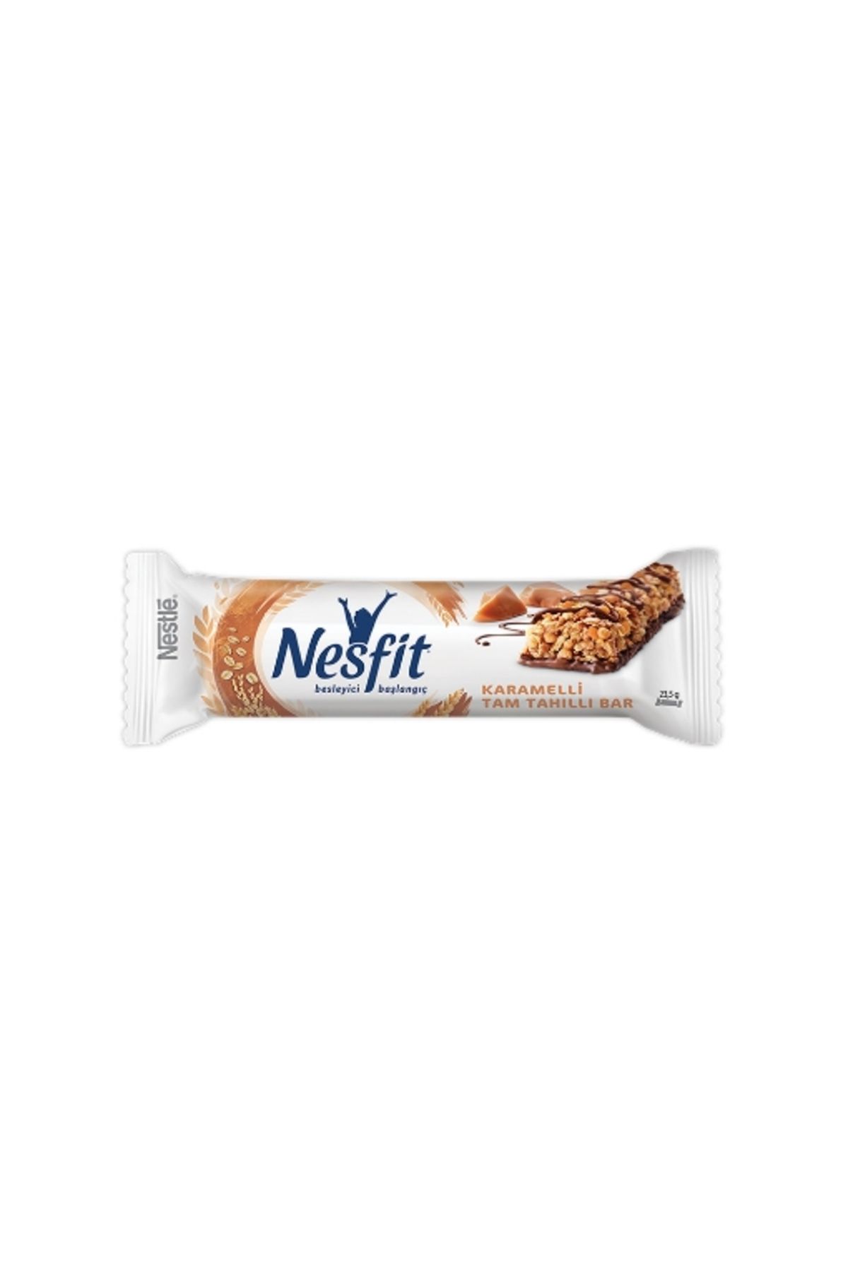 Nestle 24'lü Nesfit Karamelli Tam Tahıllı Bar 23,5 Gr.