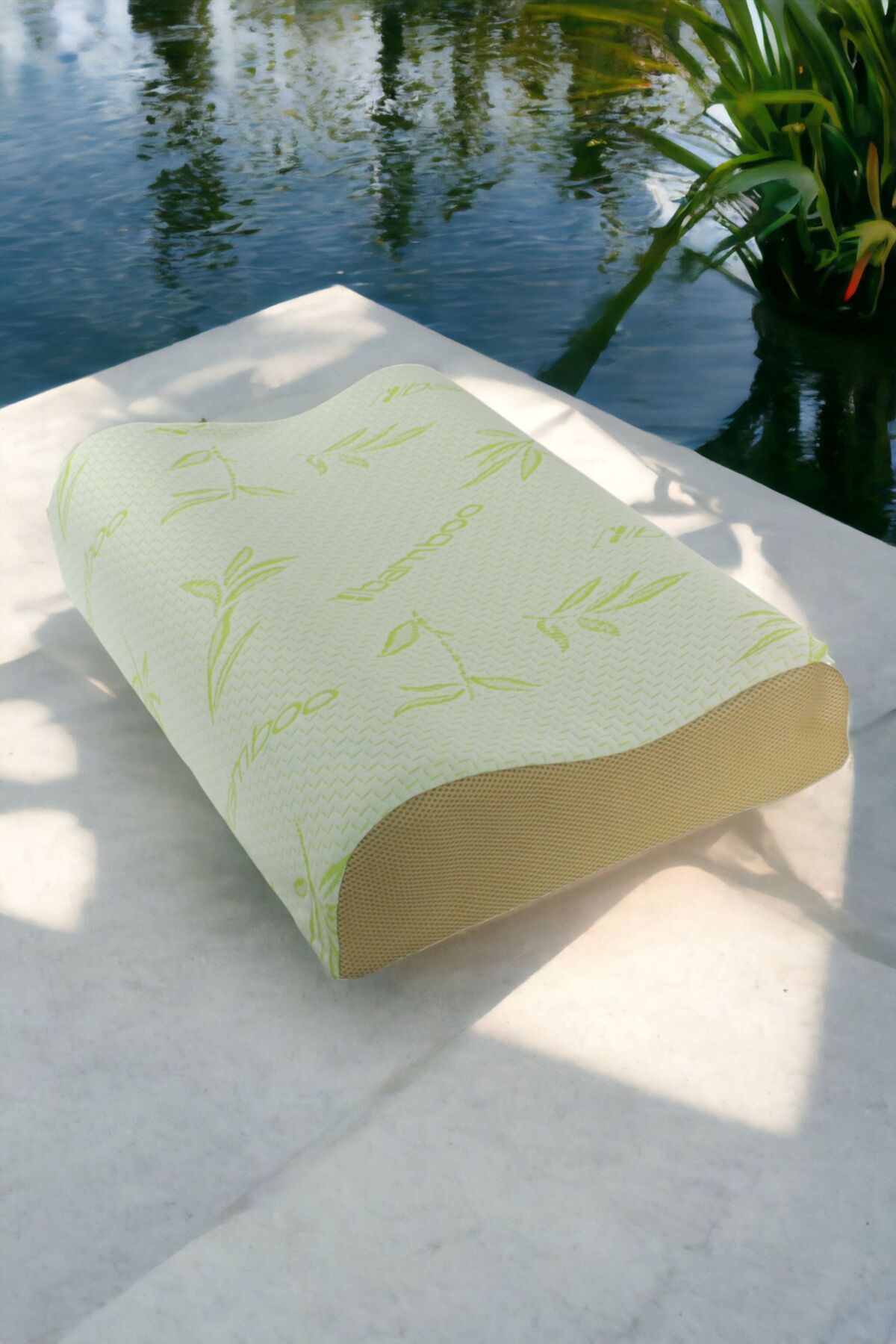 Evene Ortopedik Yastık Visco Yastık Bambu Yastık Boyun Destekli Ortopedik Yastık Terletmeyen Model 2