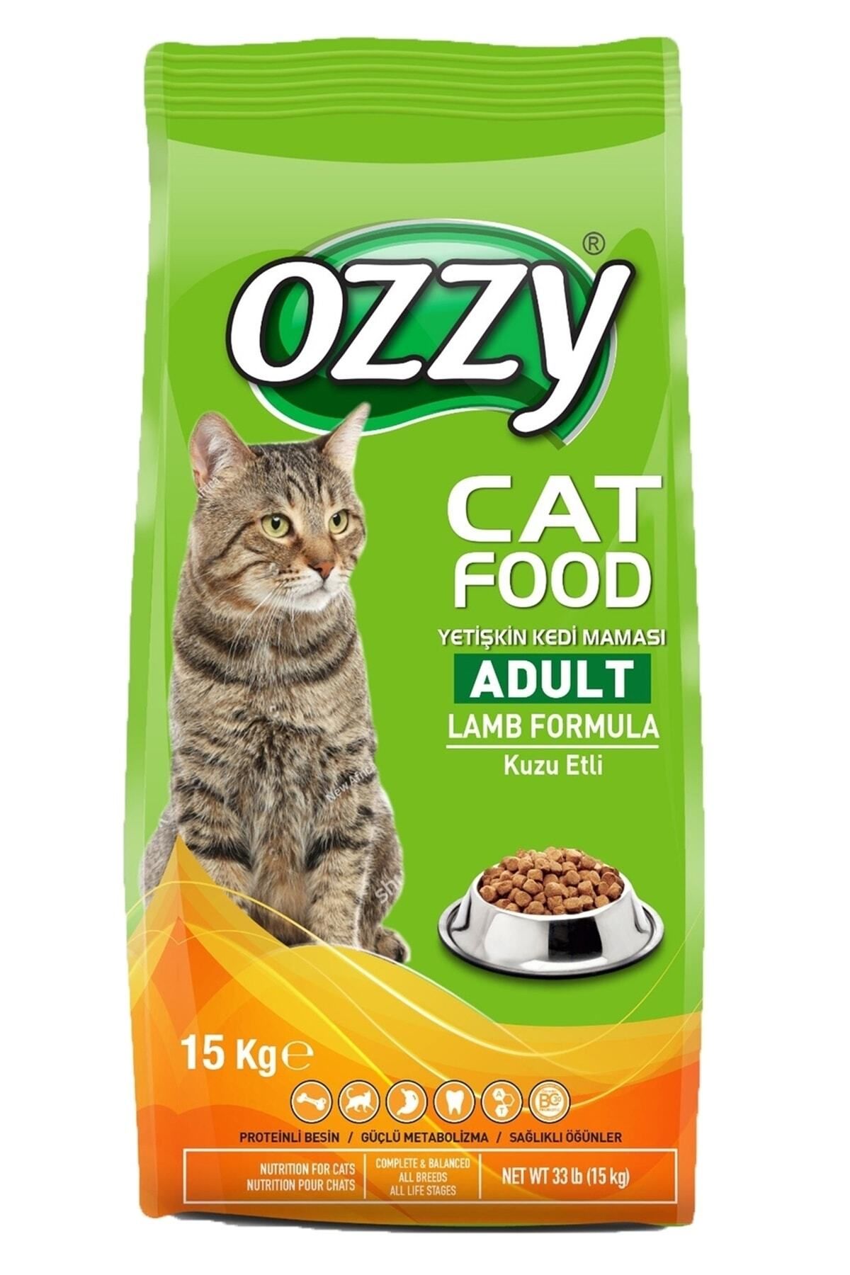 Ozzy Ozzy Kuzu Etli Yetişkin Kedi Maması 15 Kg