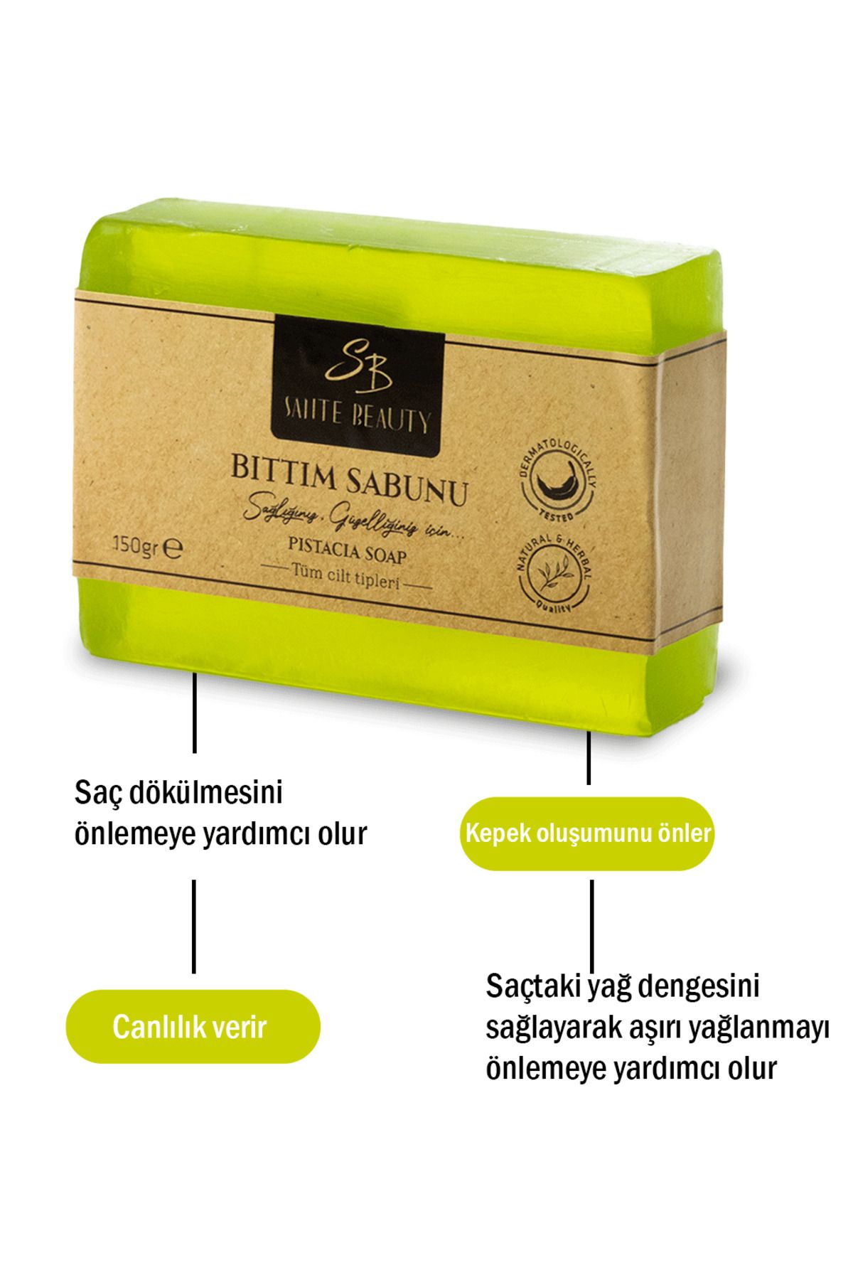 SANTE BEAUTY Doğal Organik Bıttım Sabunu 150 Gr