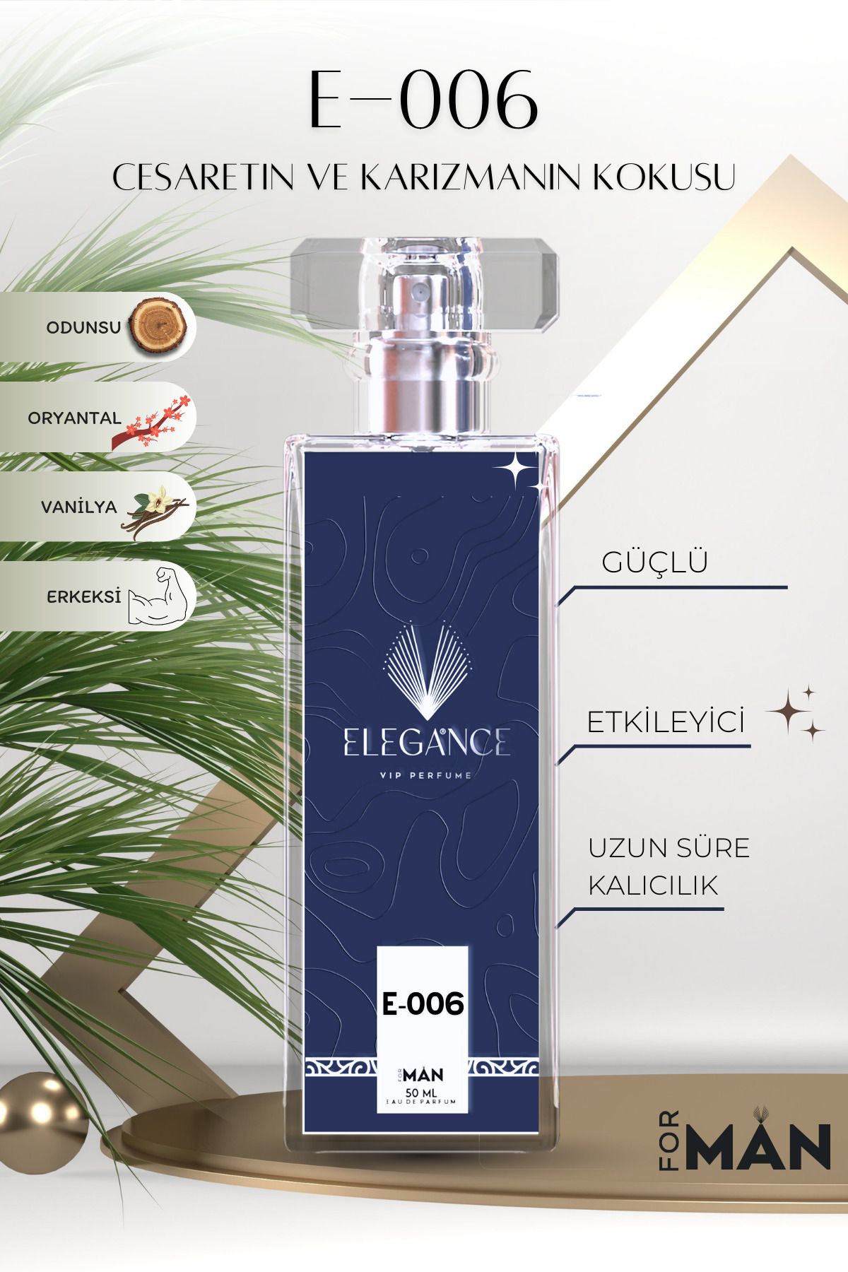 Elegance vip Perfume E-006 "eros" Eau De Parfum For Men