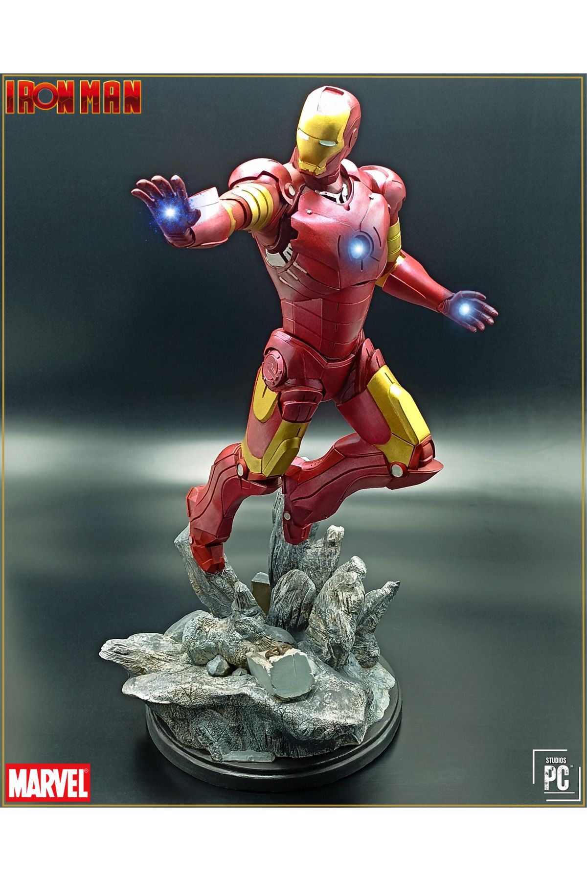 MARVEL Ironman Infinite Series Mark 3 Collectible Figure