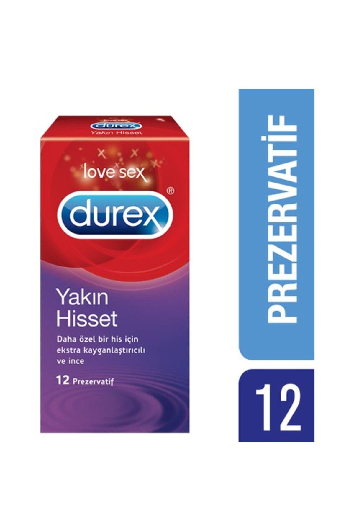 Durex Yakın Hisset Ince Prezervatif 12'li
