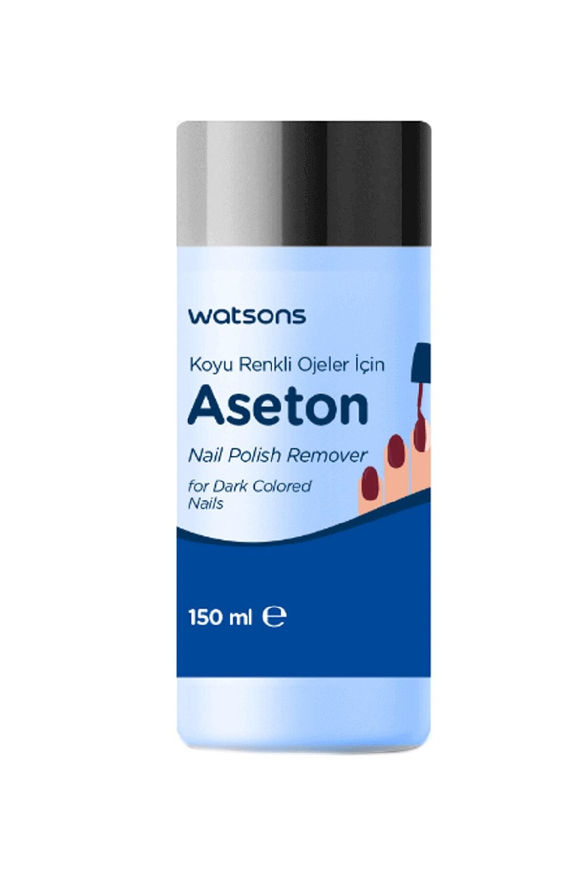 Watsons Koyu Renk Ojeler İçin Aseton 150 ml 2399900902278