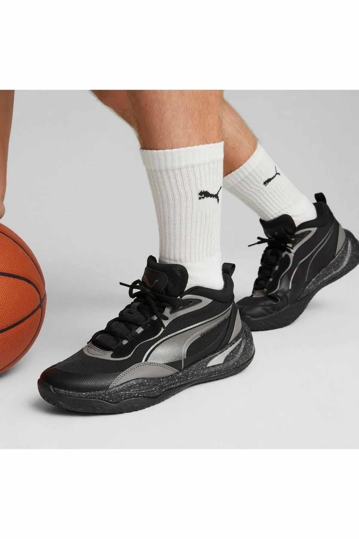 Puma Basketbol Ayakkabısı Playmaker Pro Erkek Basketbol Ayakkabı 379014-01 SIYAH