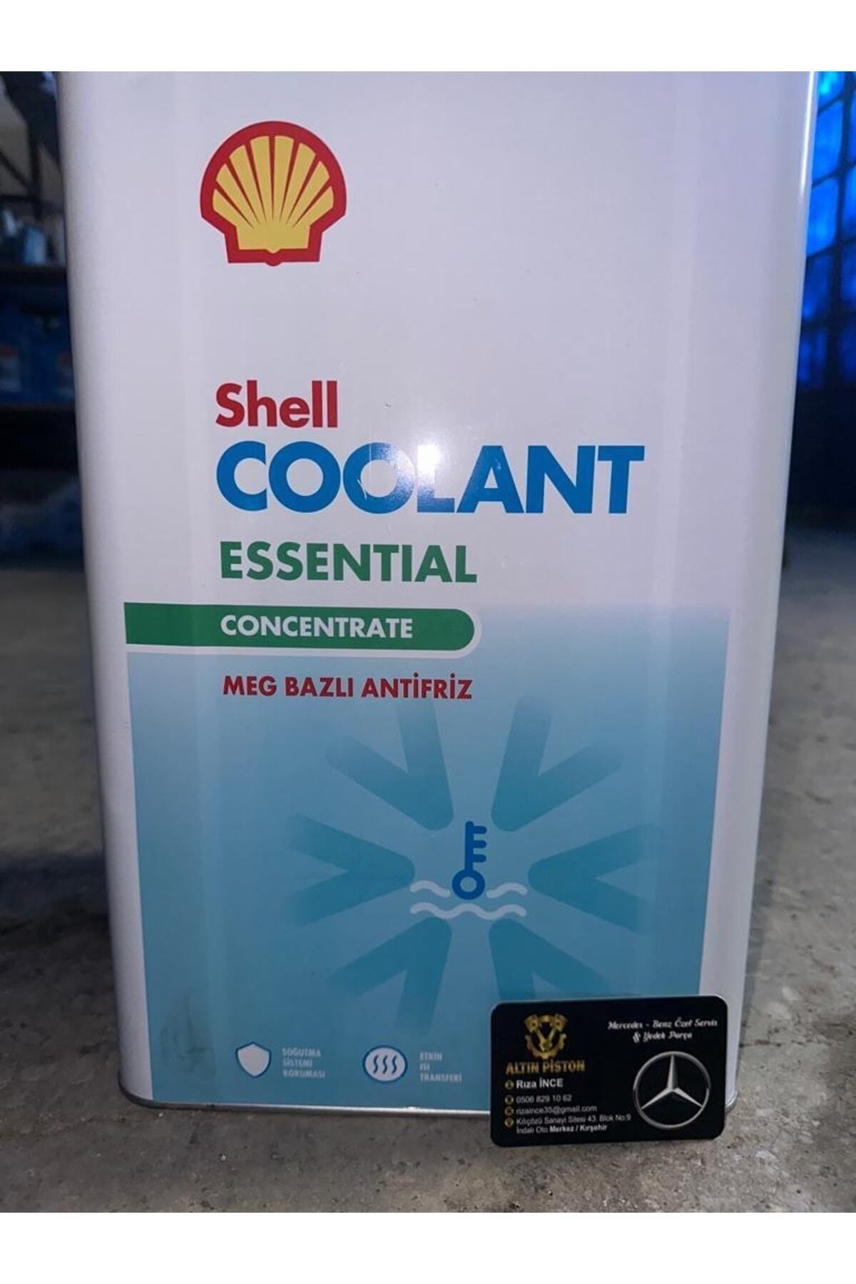 Shell Antifiriz Coolant Essentıal 15 Kg