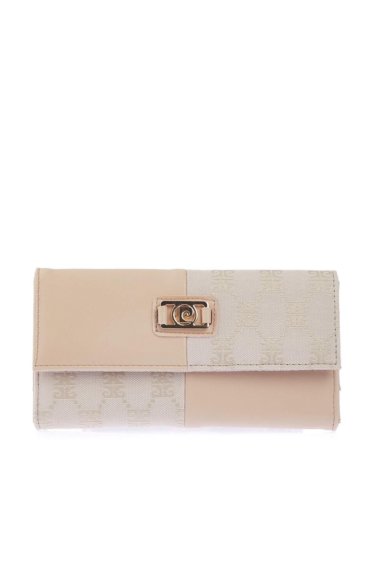 Pierre Cardin Bej Kadın Portföy & Clutch Çanta 06PO22Y1405