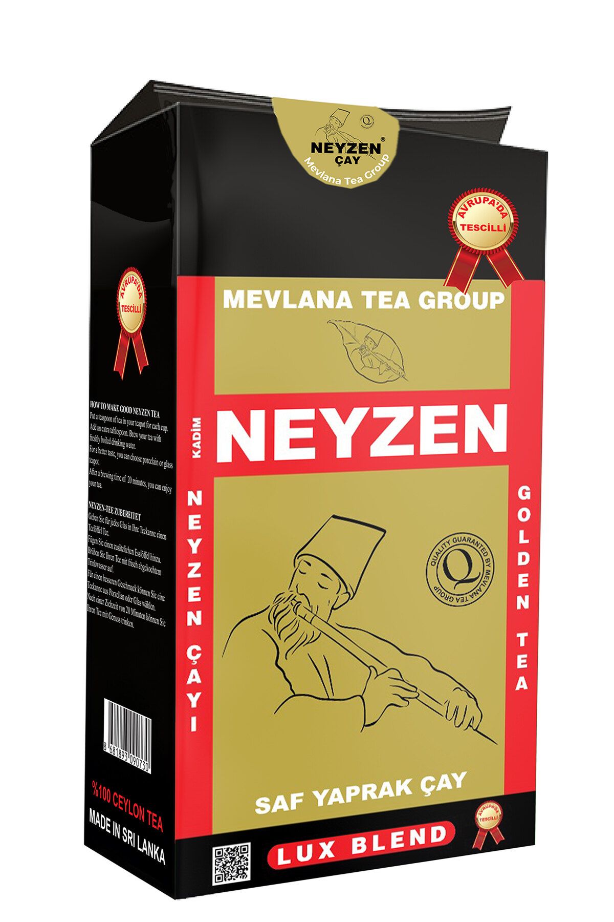 Mevlana Çay Mevlana Tea Group Golden Tea Siyah Dökme Çay 800 gr - (ORJİNAL) Sri Lanka'nın Efsane Incisi