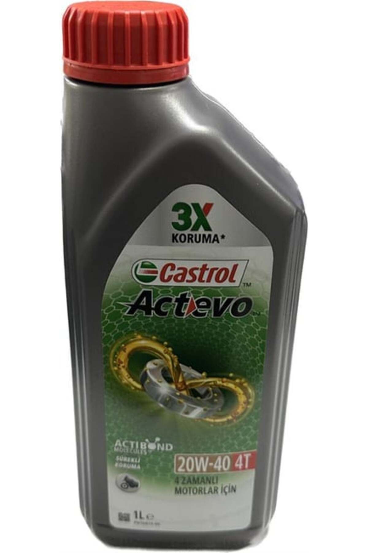 Castrol ACTEVO 4T ( 20W-40 ) YAĞ 1LT. CASTROL