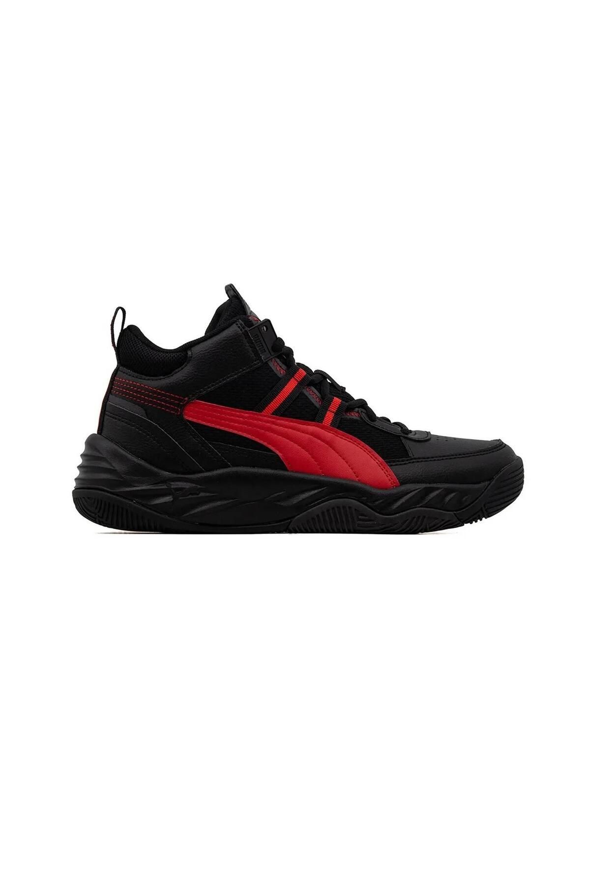 Puma Rebound Future Nextgen Erkek Sneaker Boğazlı Spor Ayakkabı Siyah