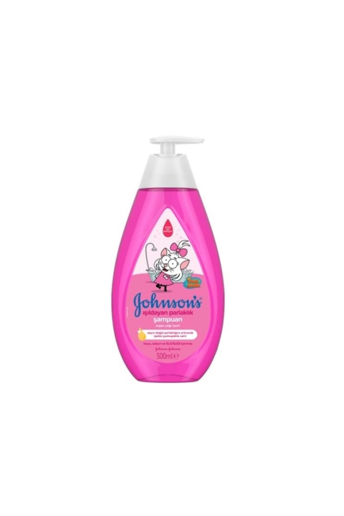 Johnson's Baby JB Şampuan 500 ml. Kral Şakir Işıldayan Parlaklık EMH