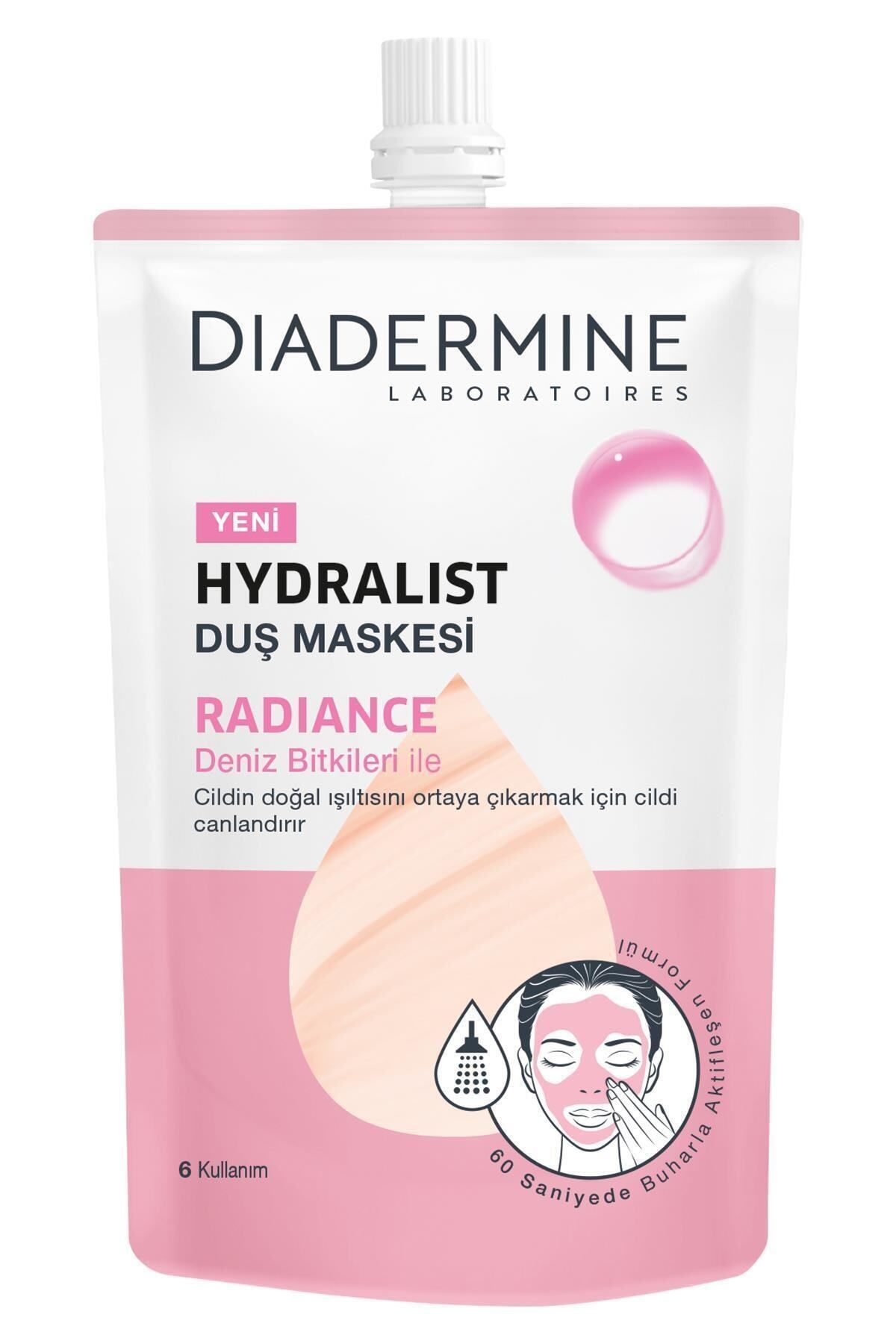 Diadermine Hydralist Duş Maskesi Radiance 50 ml 4015100308372