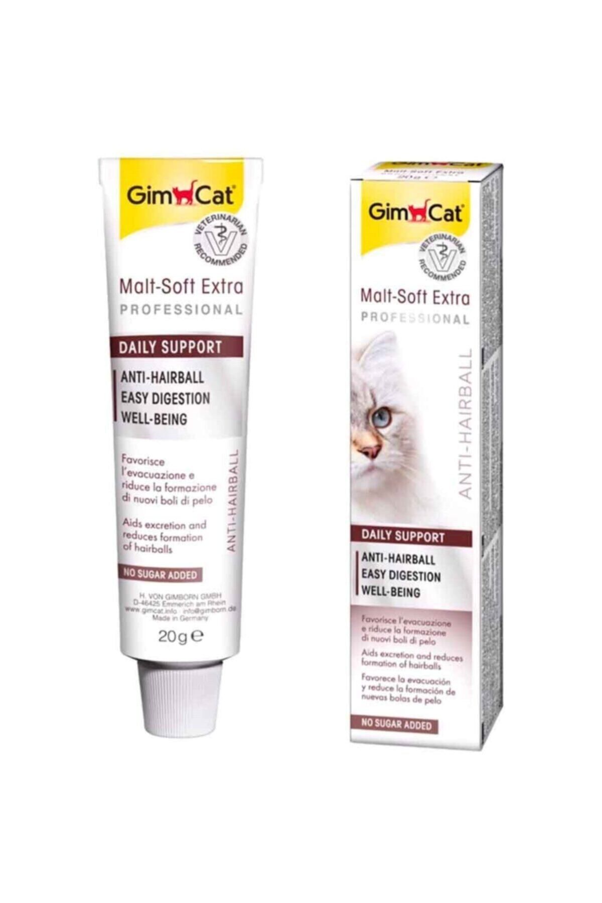 Gimcat Malt-soft-extra Tüy Yumağı Kontrol Kedi Macunu 20 gr