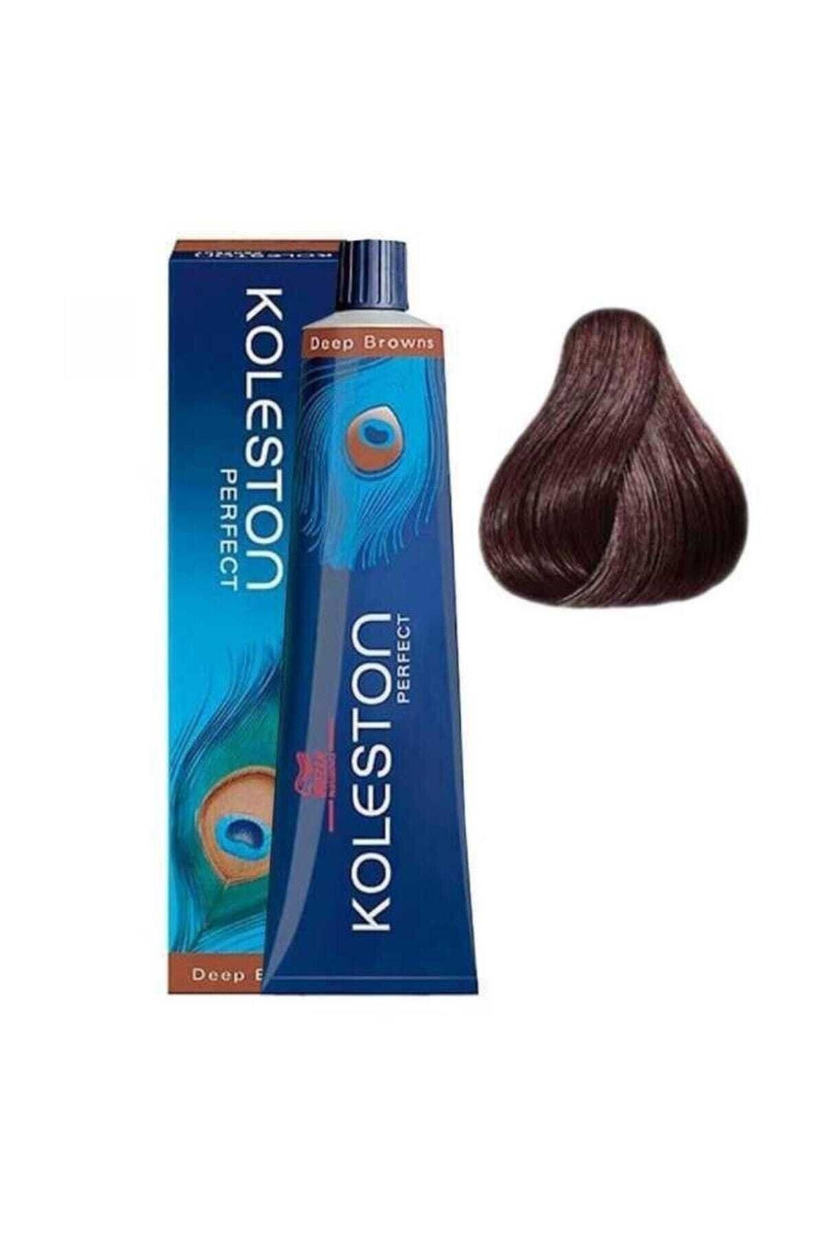 Wella Koleston Perfect 5/71 Mysterious Brown Hair Dye 60 ml MADELUİE419
