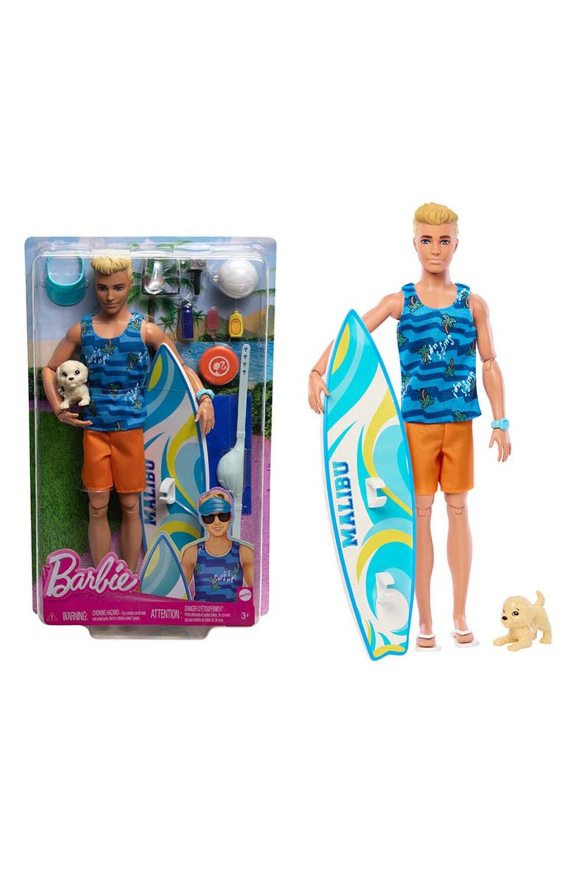 Barbie Ken Sörf Yapıyor Oyun Seti
