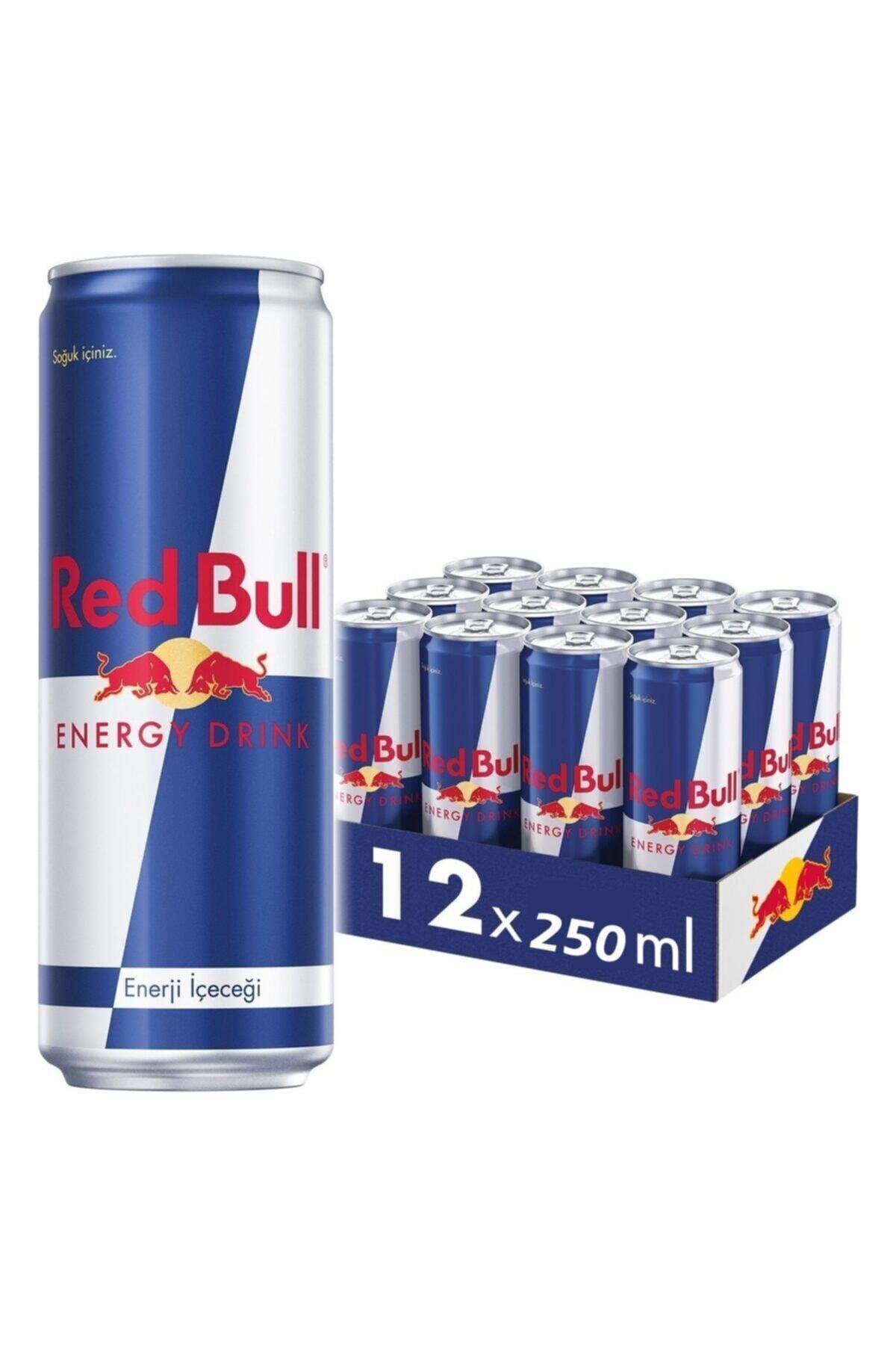 Red Bull Redbull Enerji Içeceği 250 Ml Original X 12 Adet