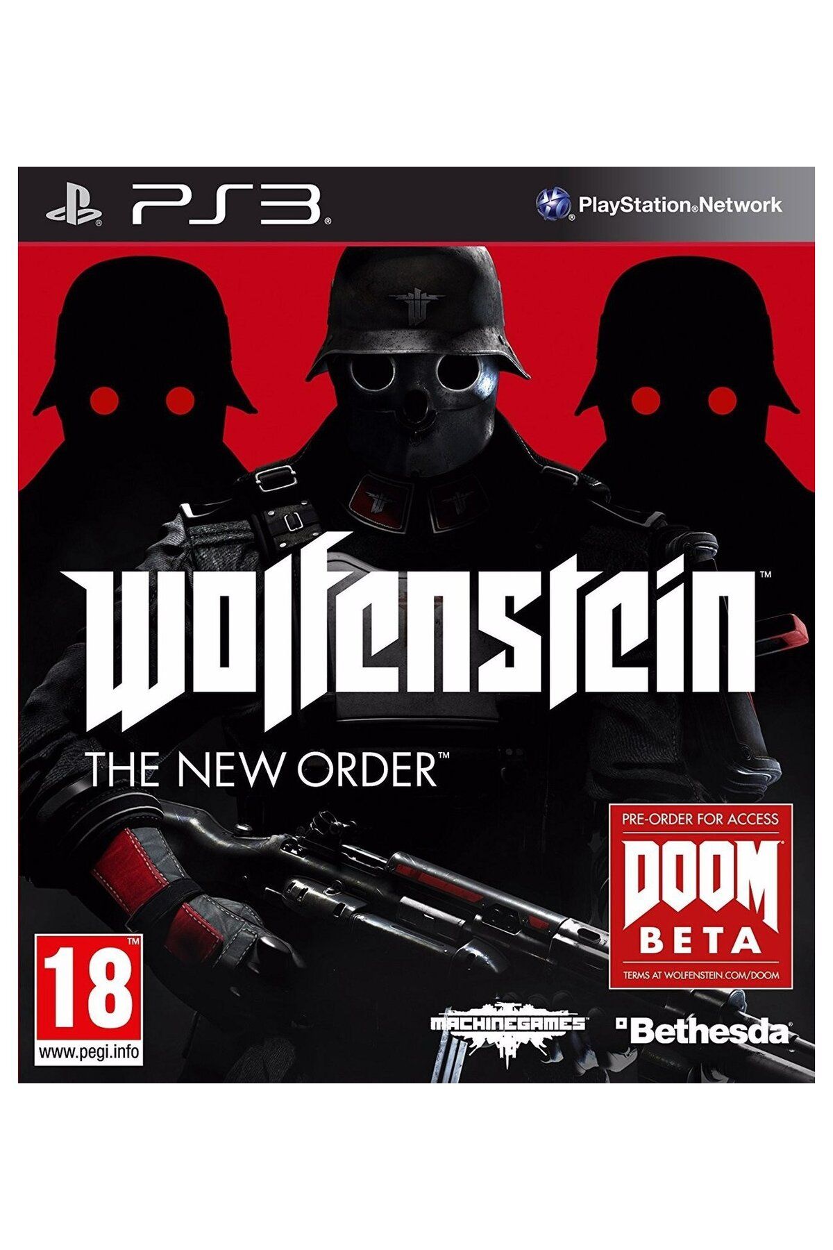 BETHESDA Ps3 Wolfenstein The New Order