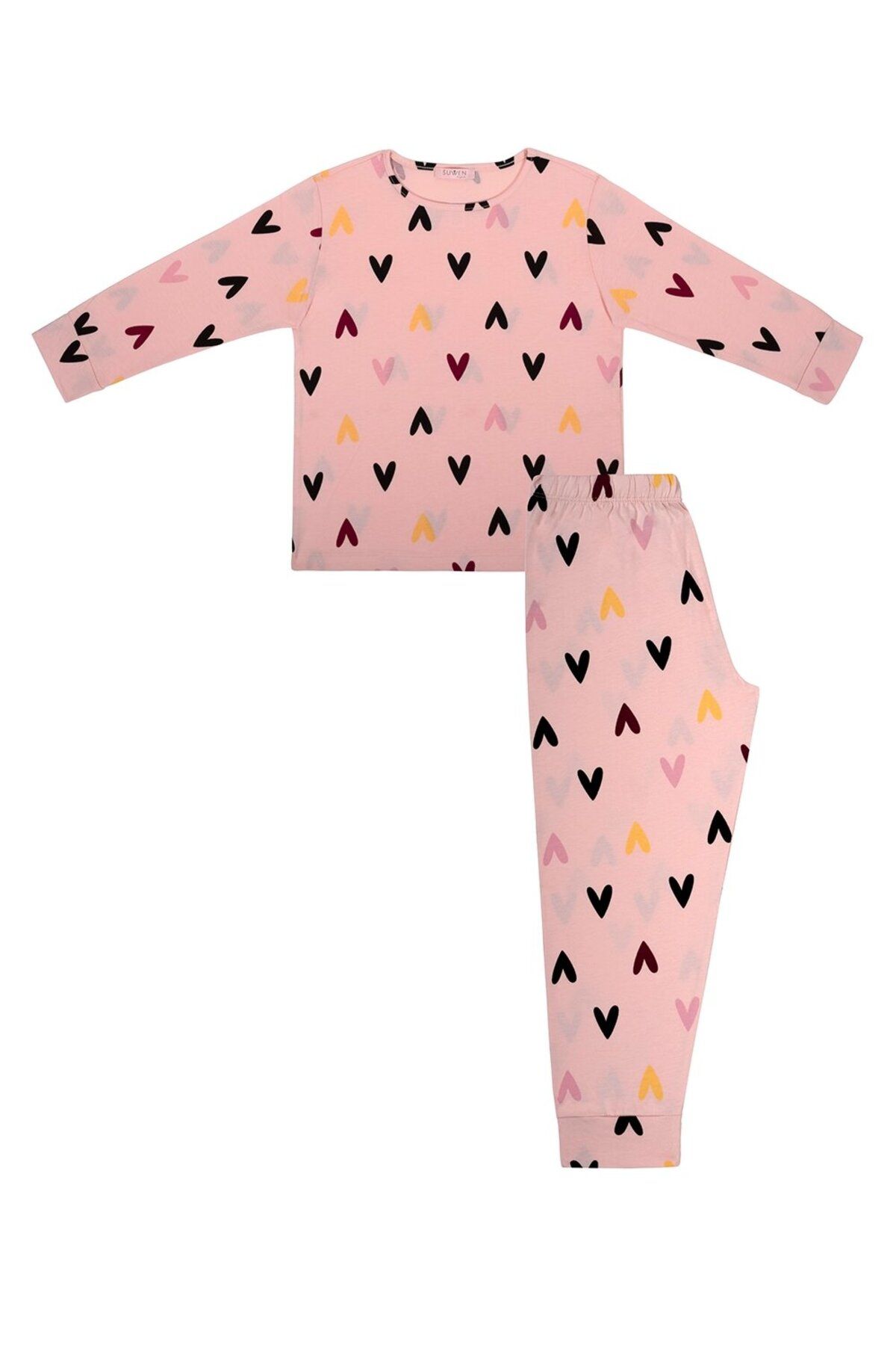 Suwen Bella Çocuk Pijama Takımı