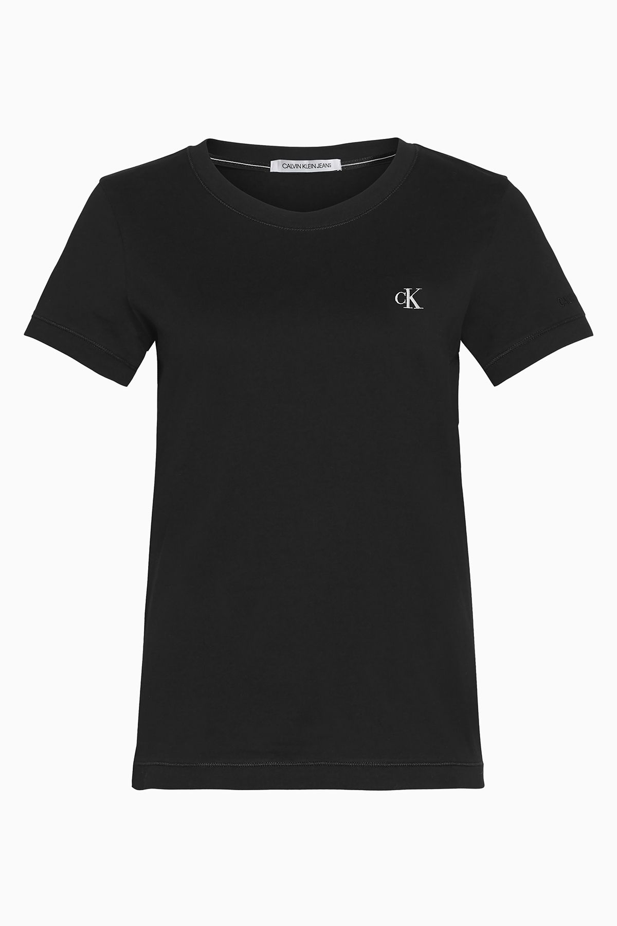 Calvin Klein Açık Gri Slim Fit Kadın T-shirt